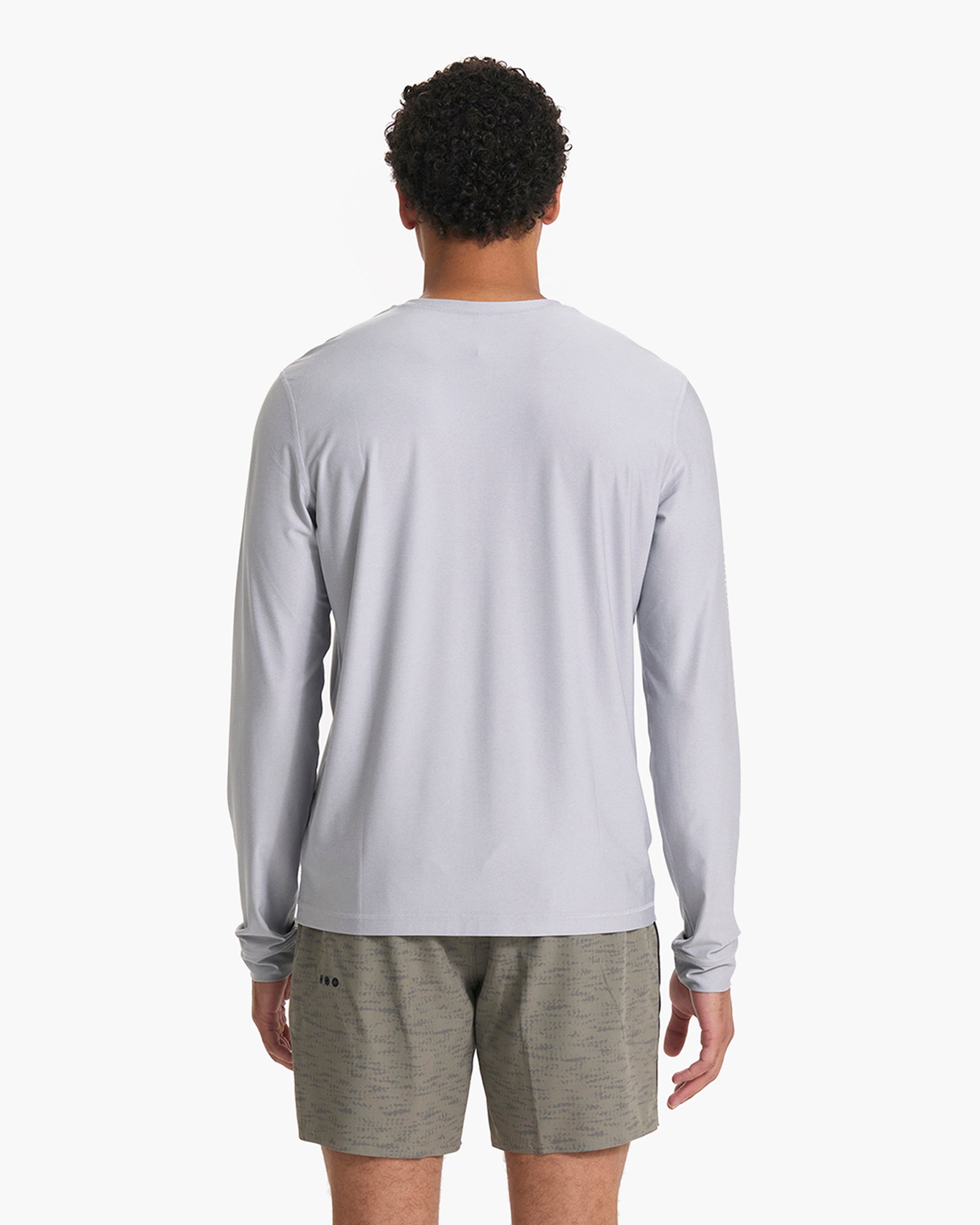 Long Sleeve Uluwatu 23 Water Tee | Platinum Heather