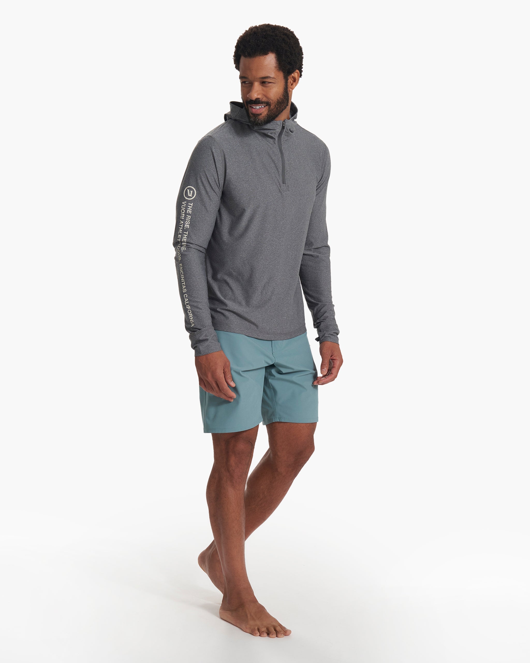 Uluwatu 23 Water Hoodie | Charcoal Heather