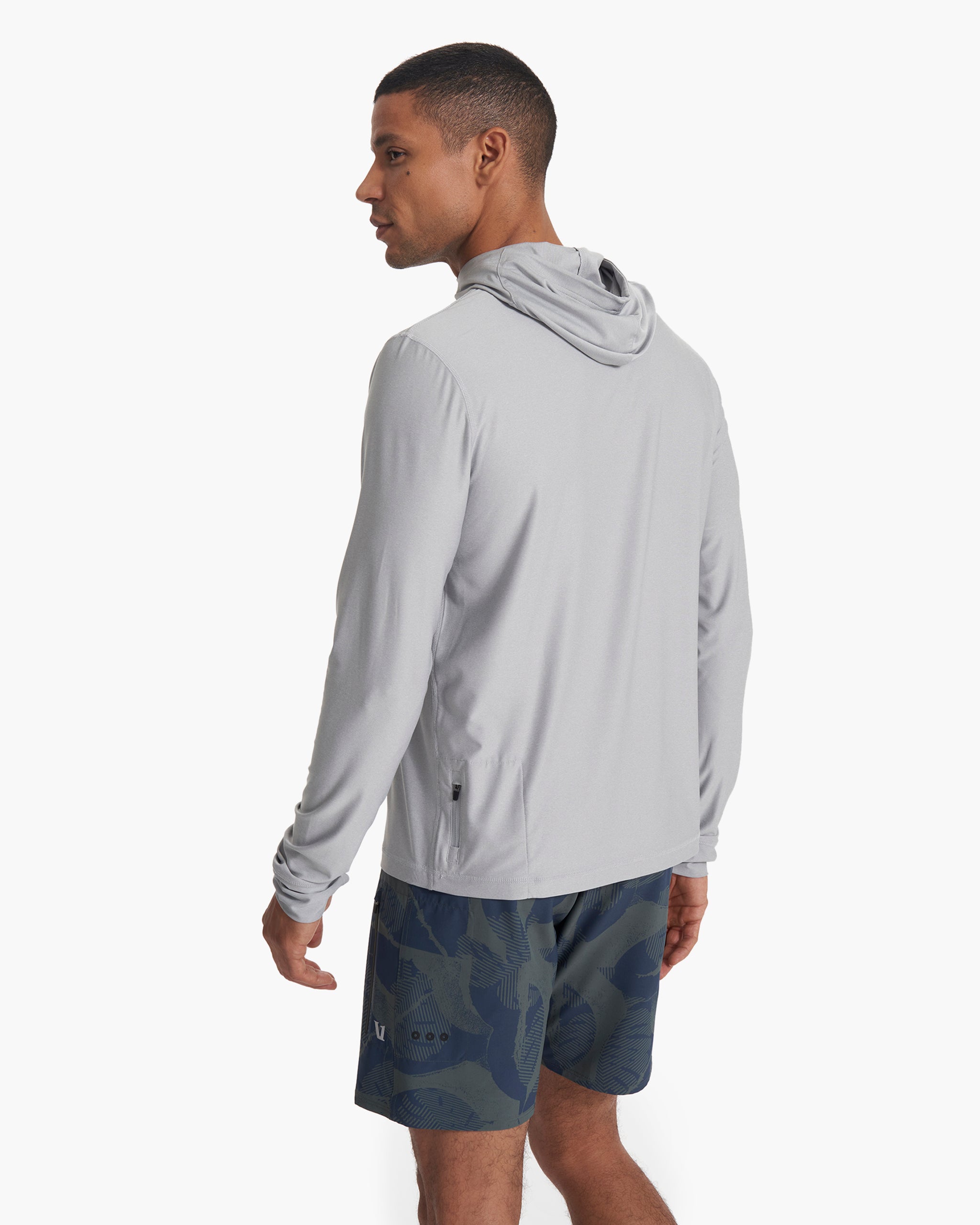 Uluwatu 23 Water Hoodie | Platinum Heather