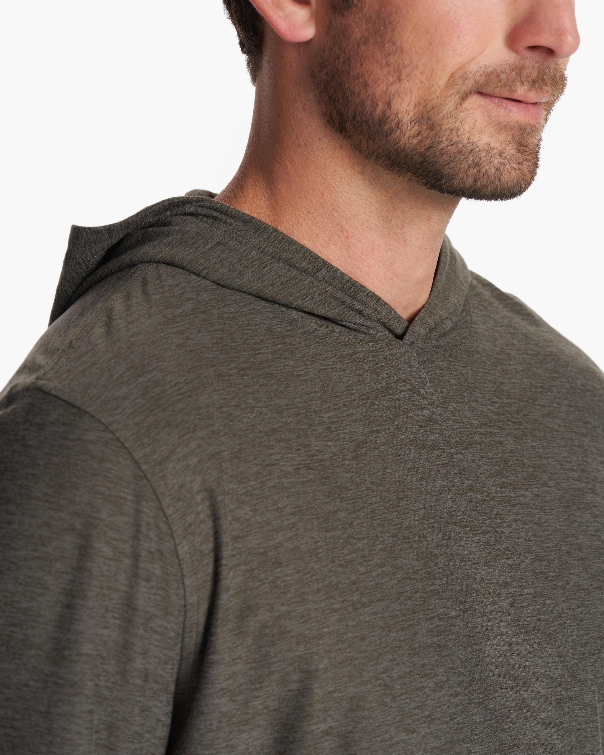 Strato Tech Hoodie | Balsam Heather