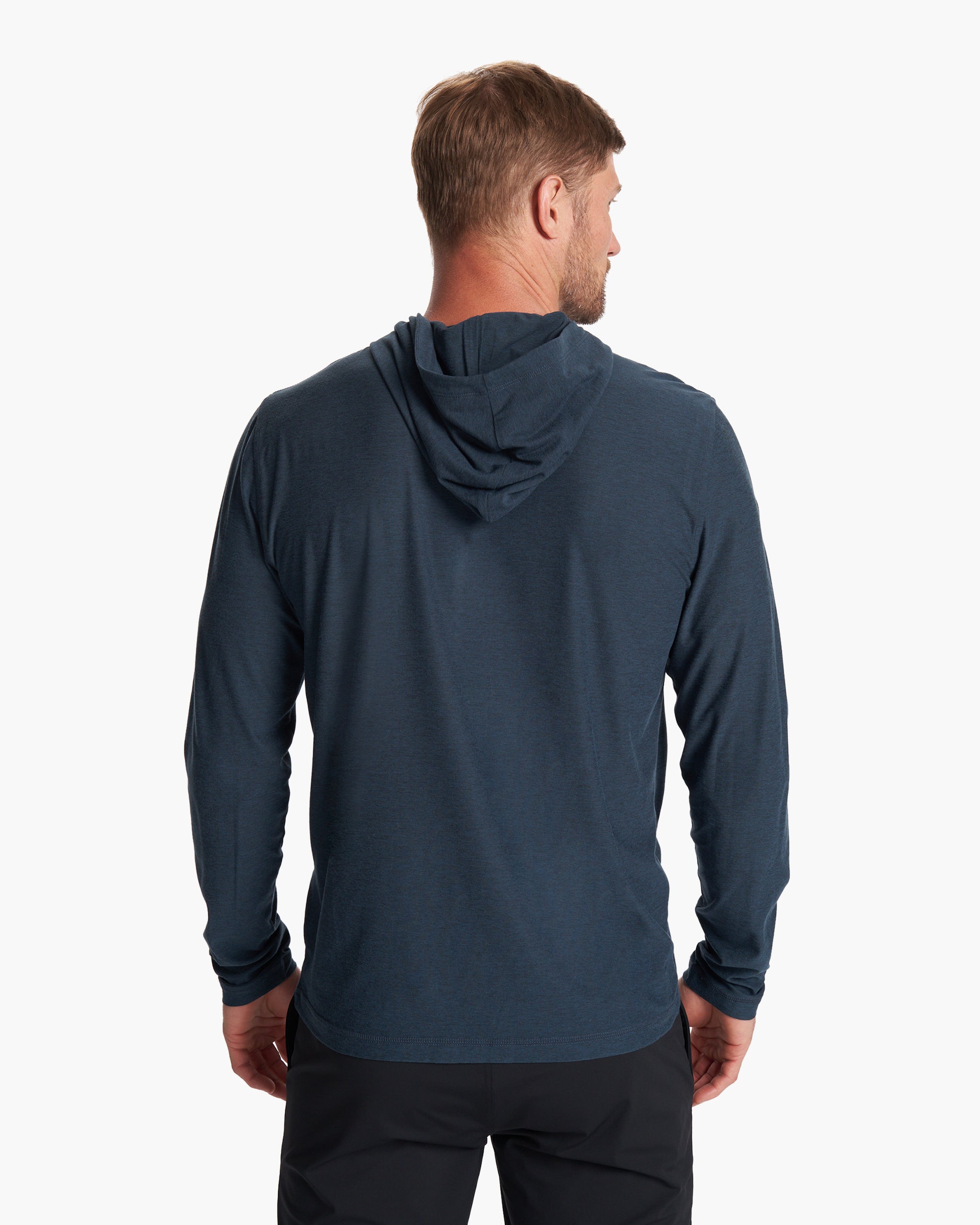 Strato Tech Hoodie | Navy Heather