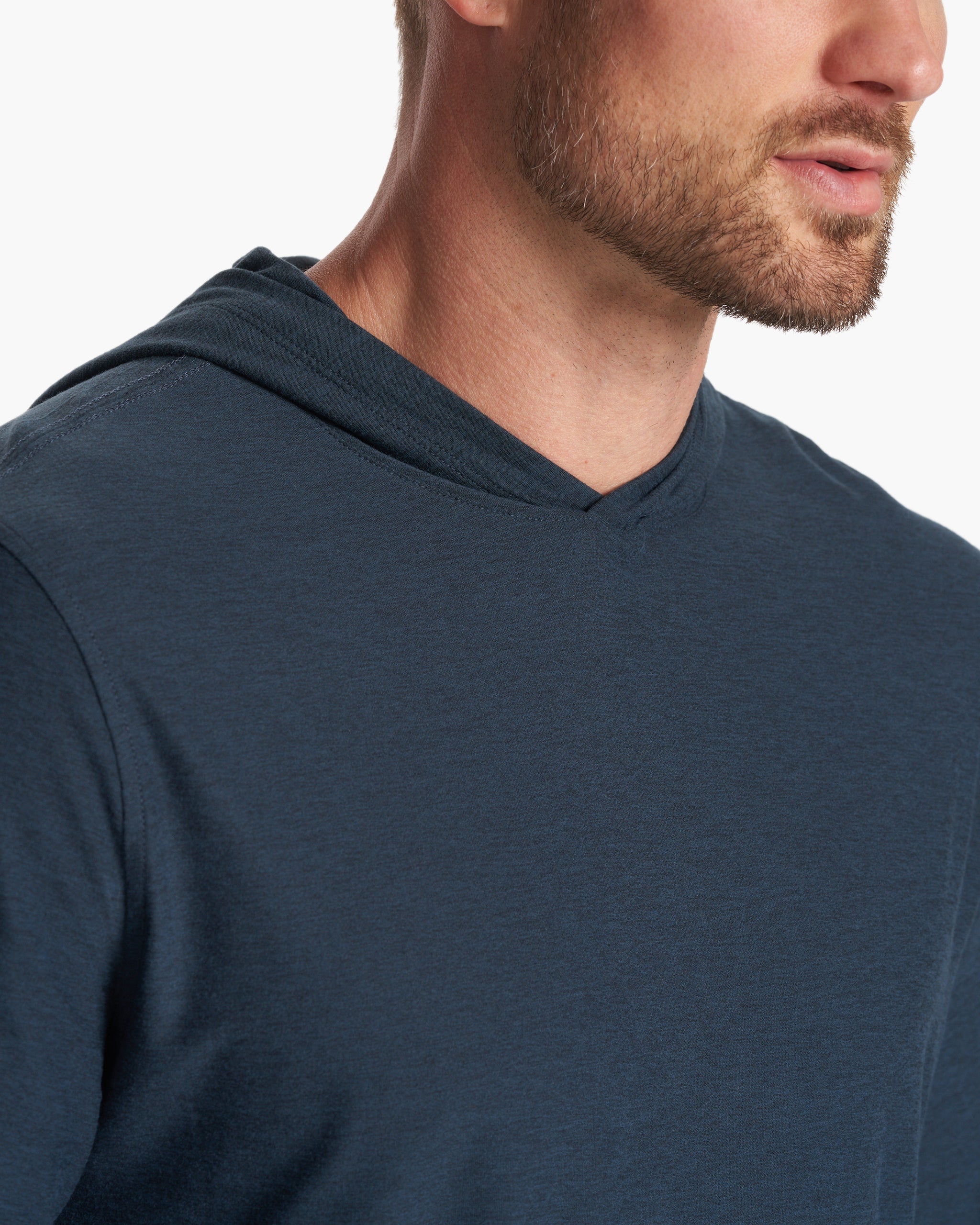 Strato Tech Hoodie | Navy Heather