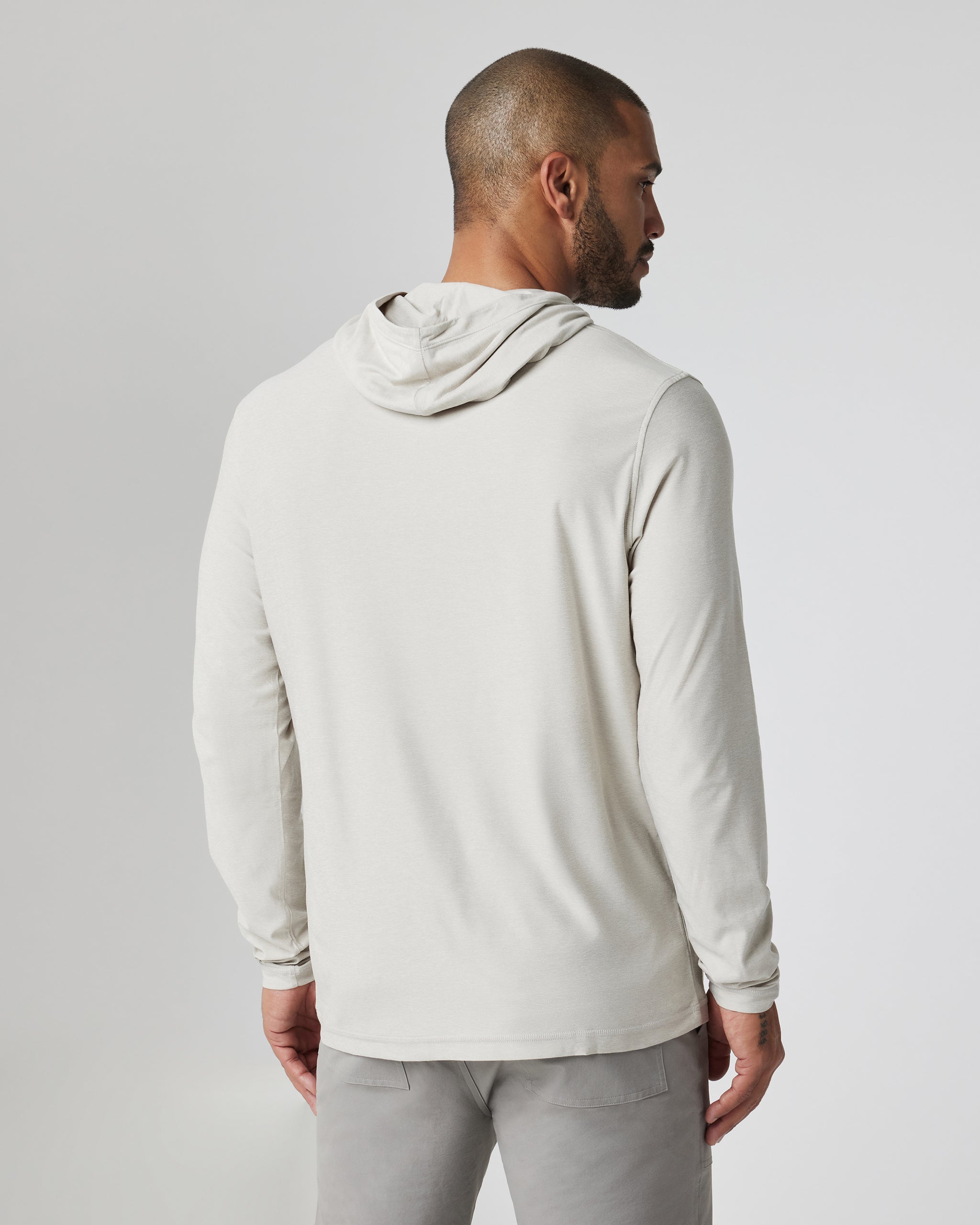 Strato Tech Hoodie | Salt Heather