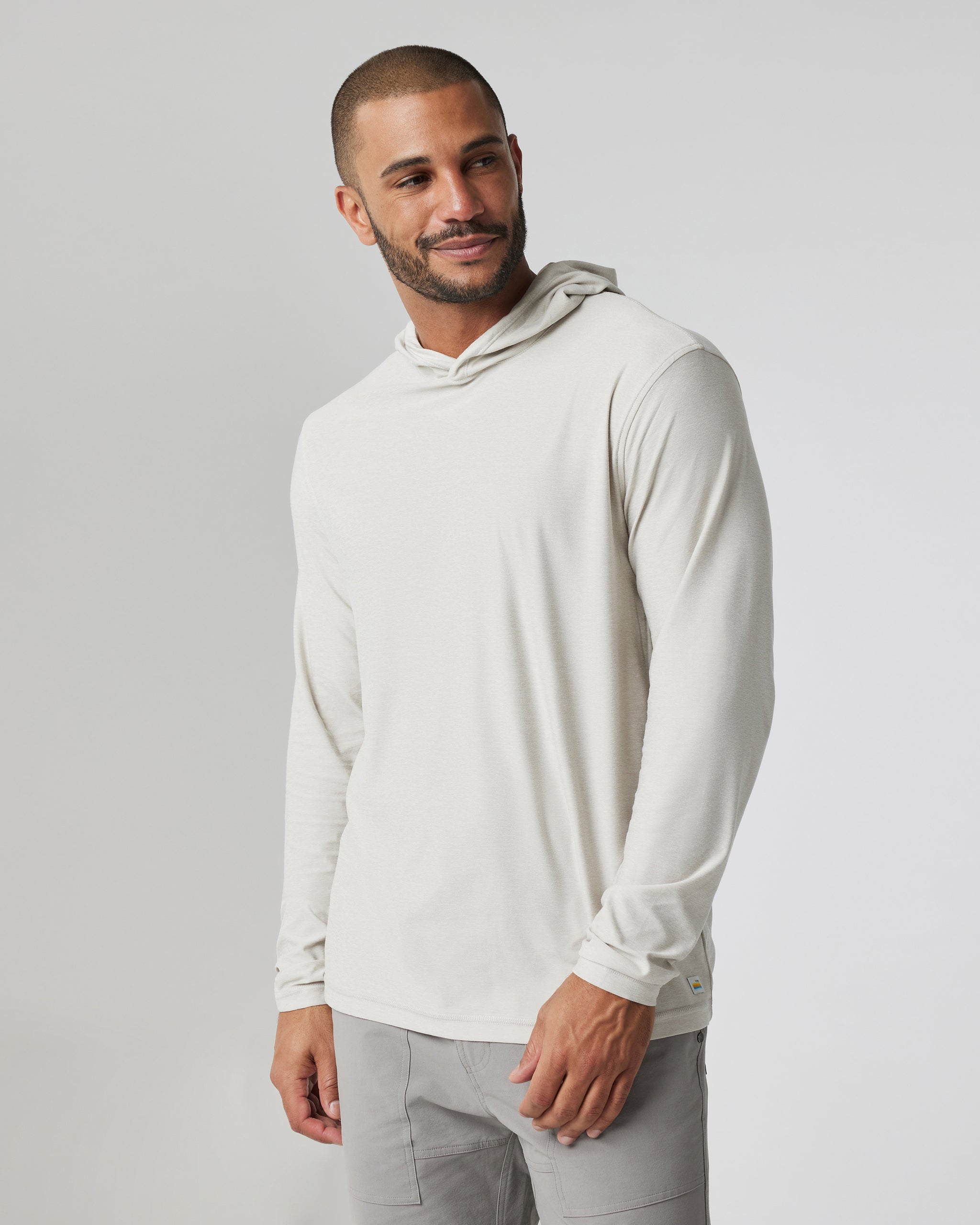 Strato Tech Hoodie | Salt Heather