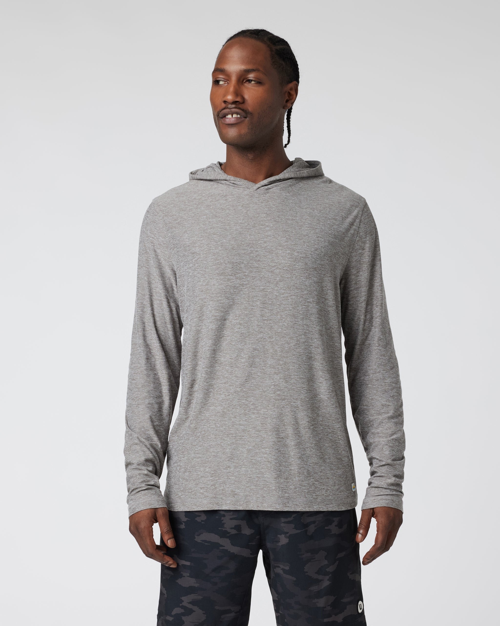 Strato Tech Hoodie | Heather Grey
