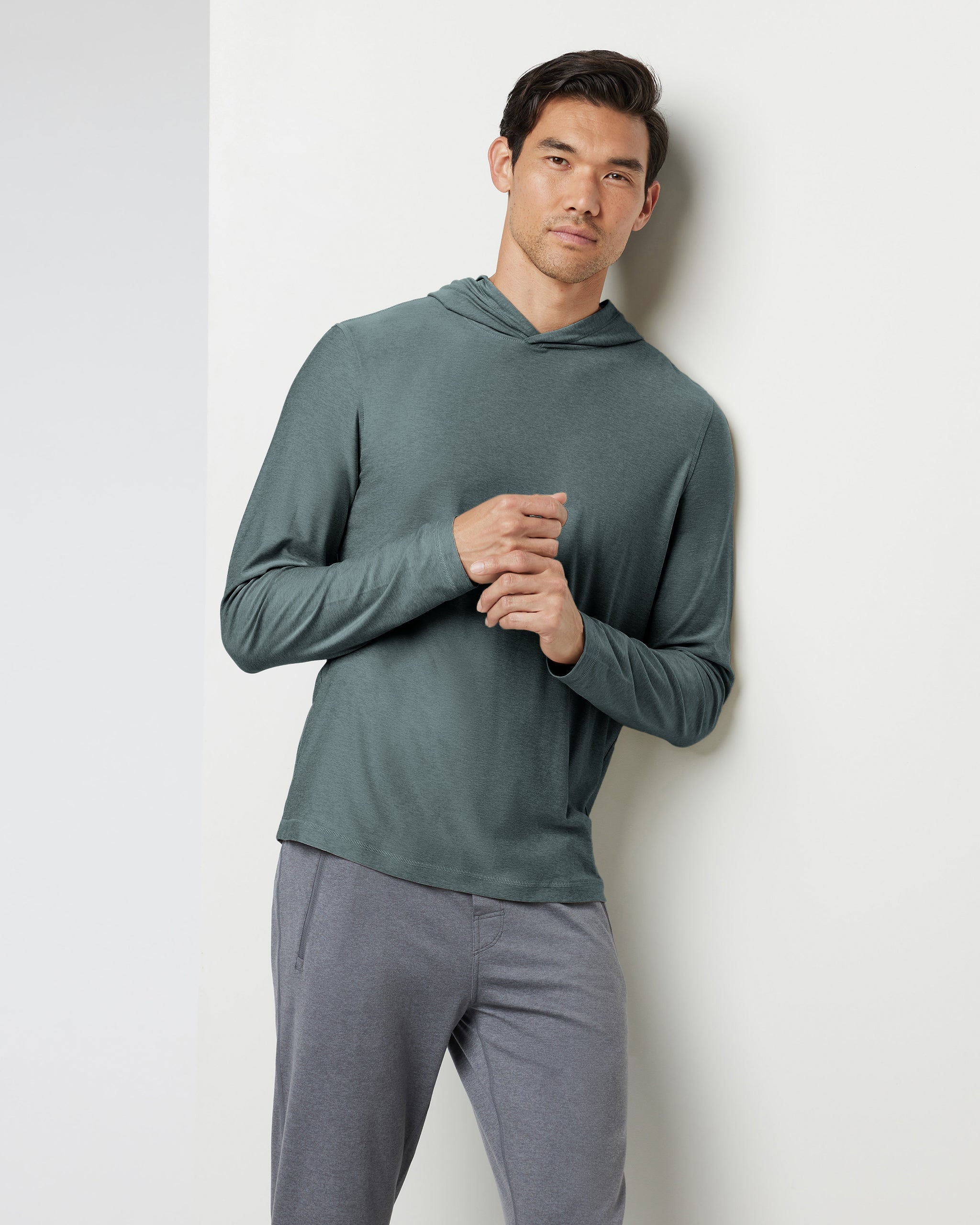 Strato Tech Hoodie | Smoked Beryl