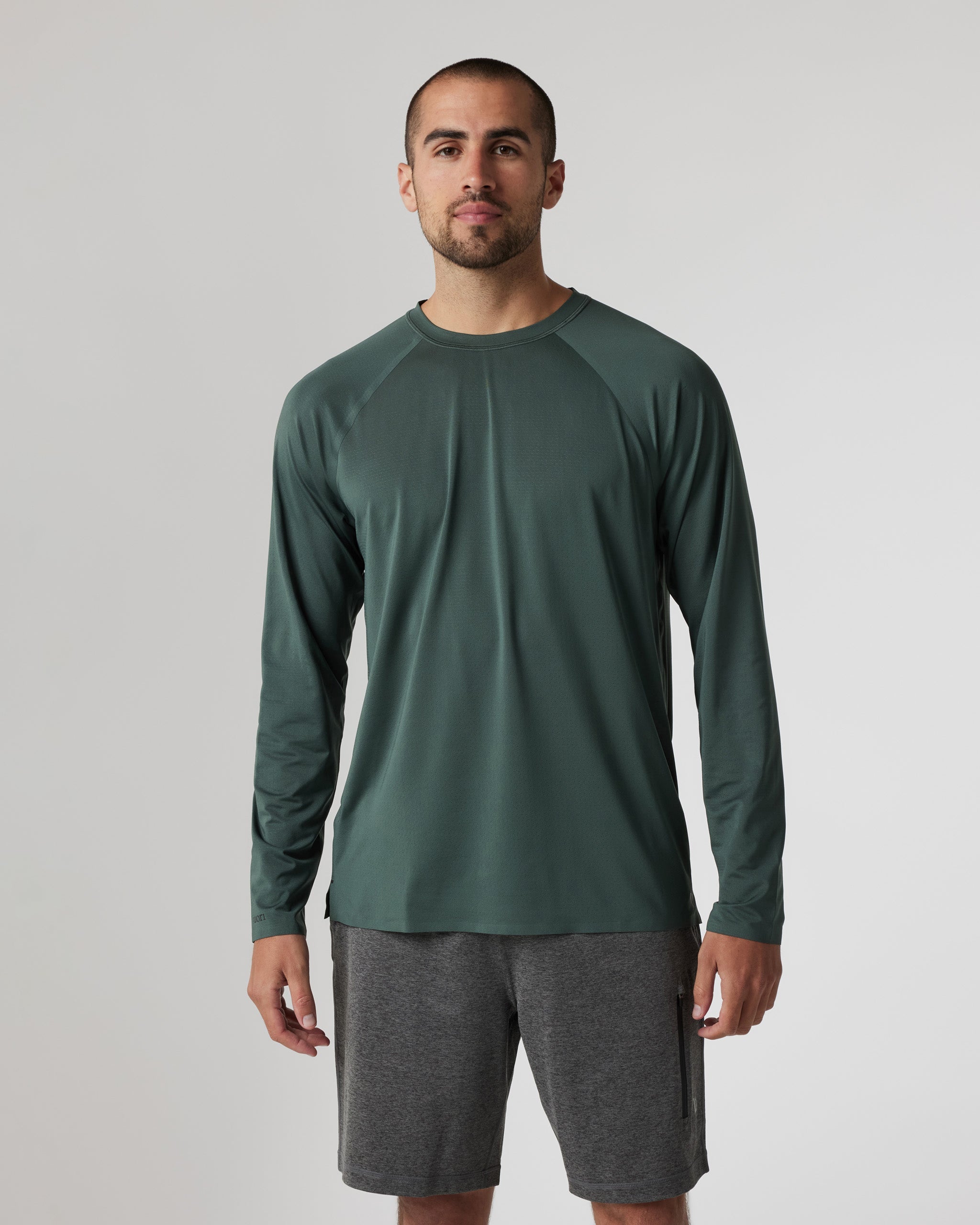 Long Sleeve Viewpoint Performance Tee | Aspen