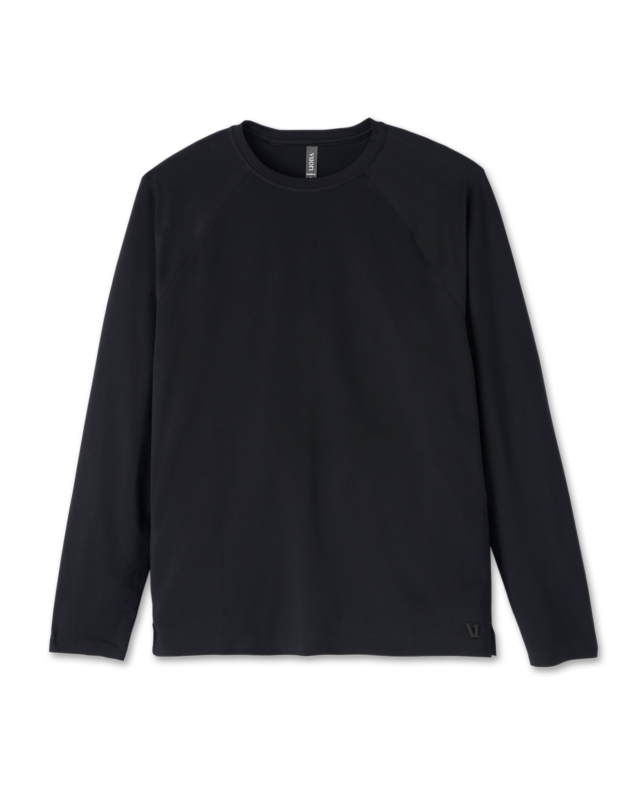 Long Sleeve Viewpoint Performance Tee | Black