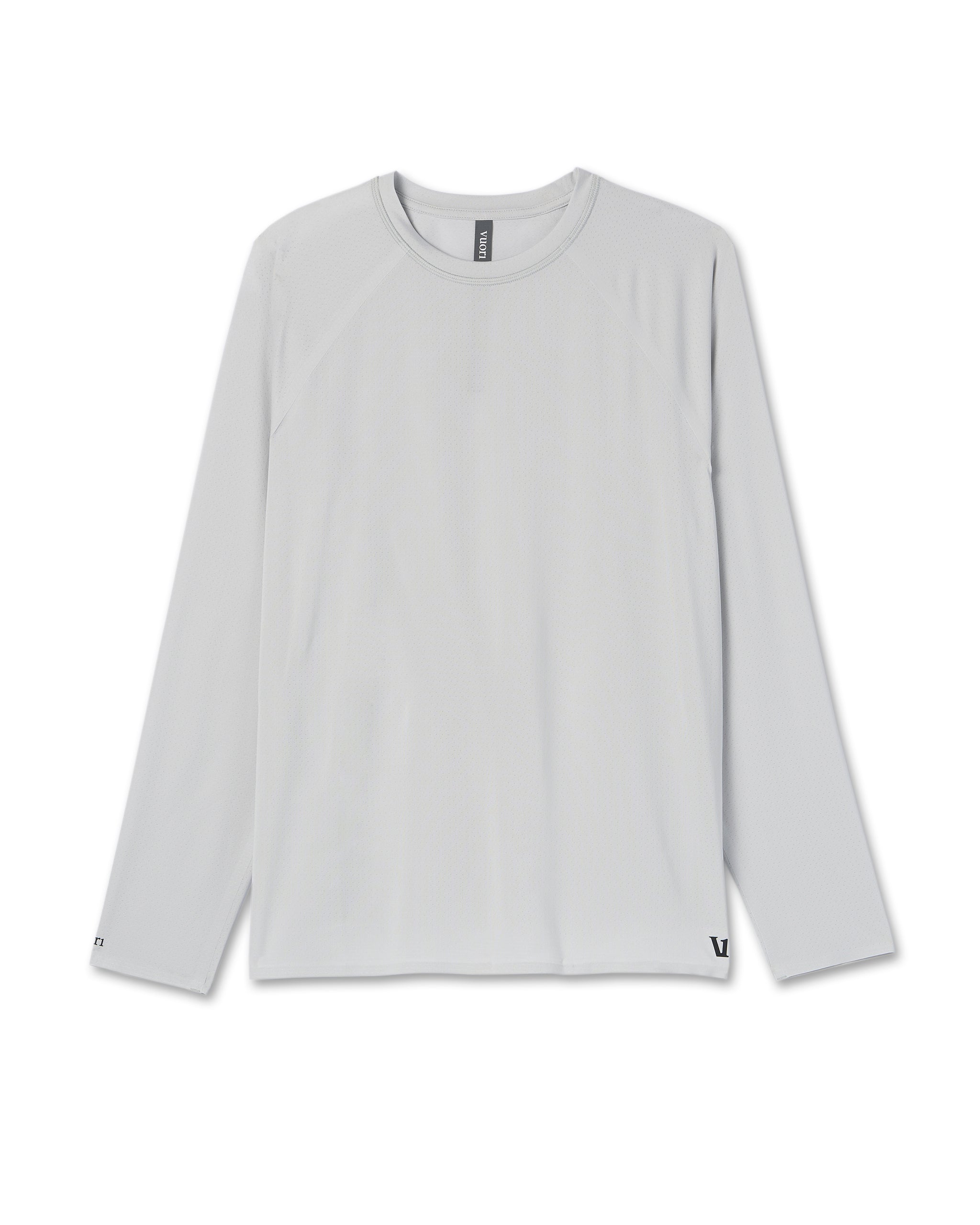 Long Sleeve Viewpoint Performance Tee | Sky Grey