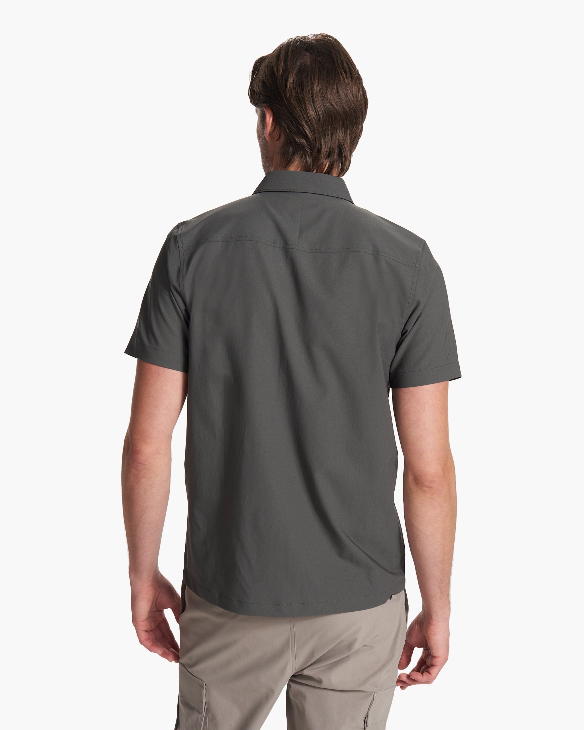 Short Sleeve Manhattan Button Down | Balsam
