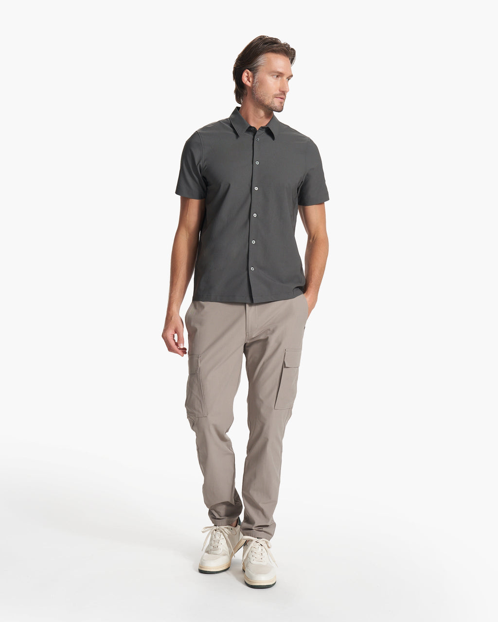 Short Sleeve Manhattan Button Down | Balsam