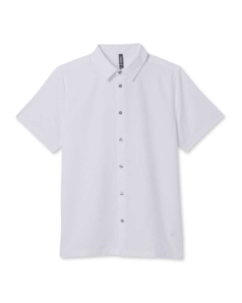 Short Sleeve Manhattan Button Down | White