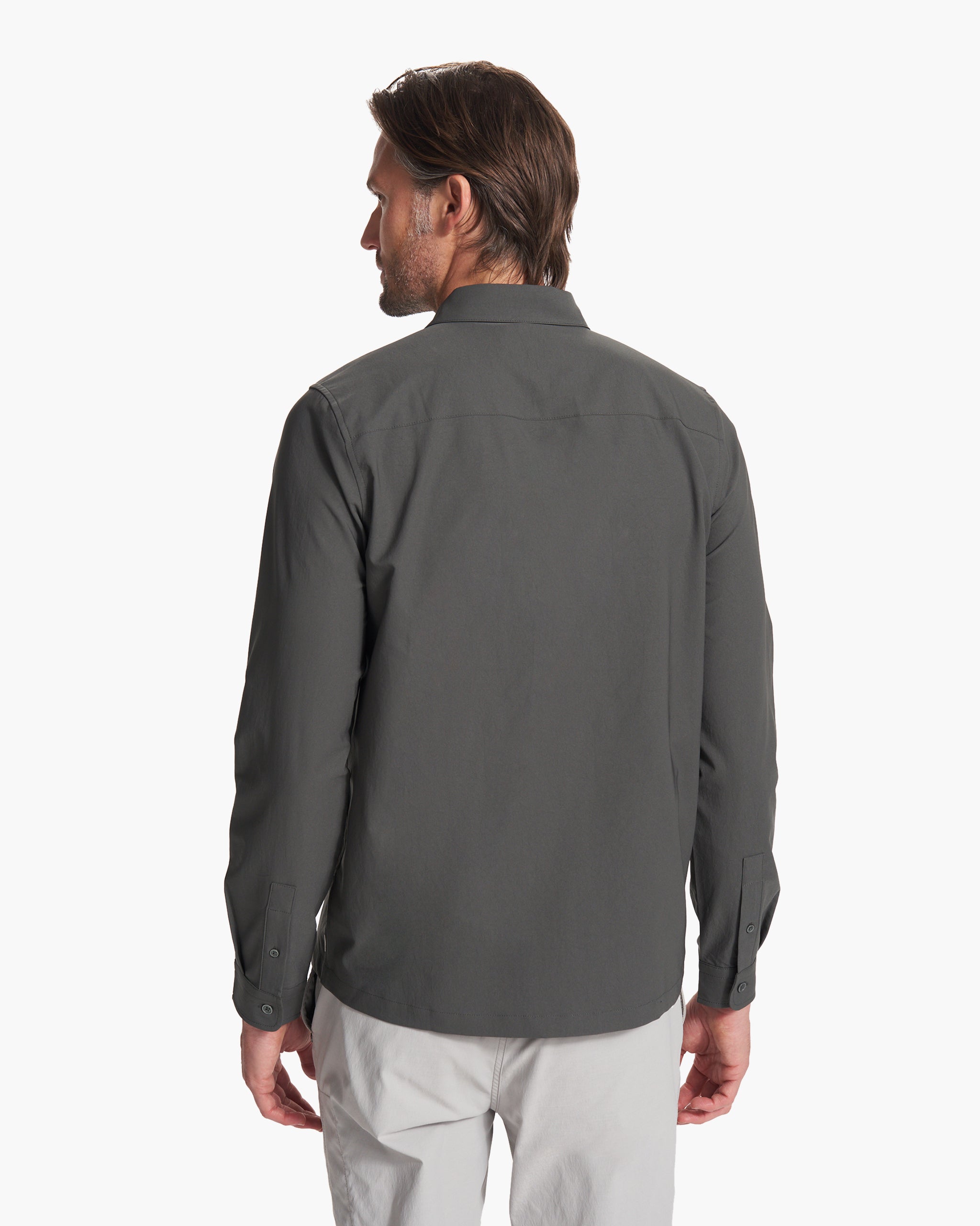 Long Sleeve Manhattan Button Down | Balsam