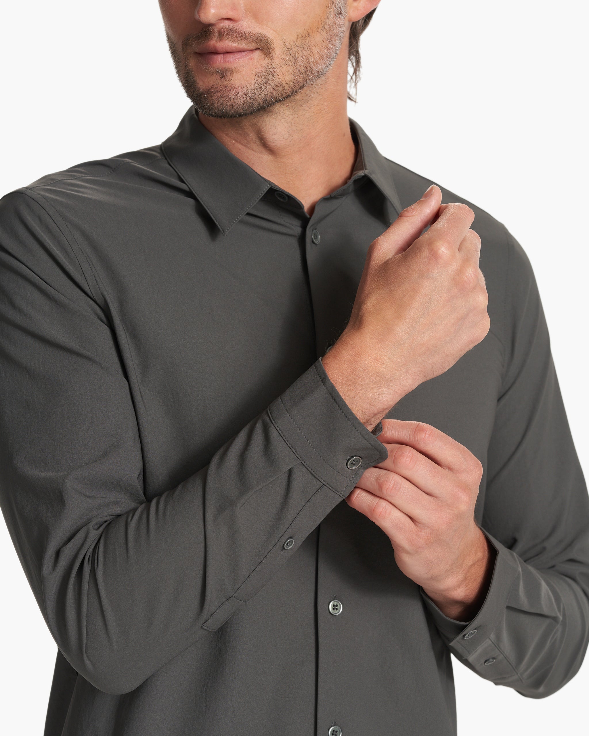 Long Sleeve Manhattan Button Down | Balsam
