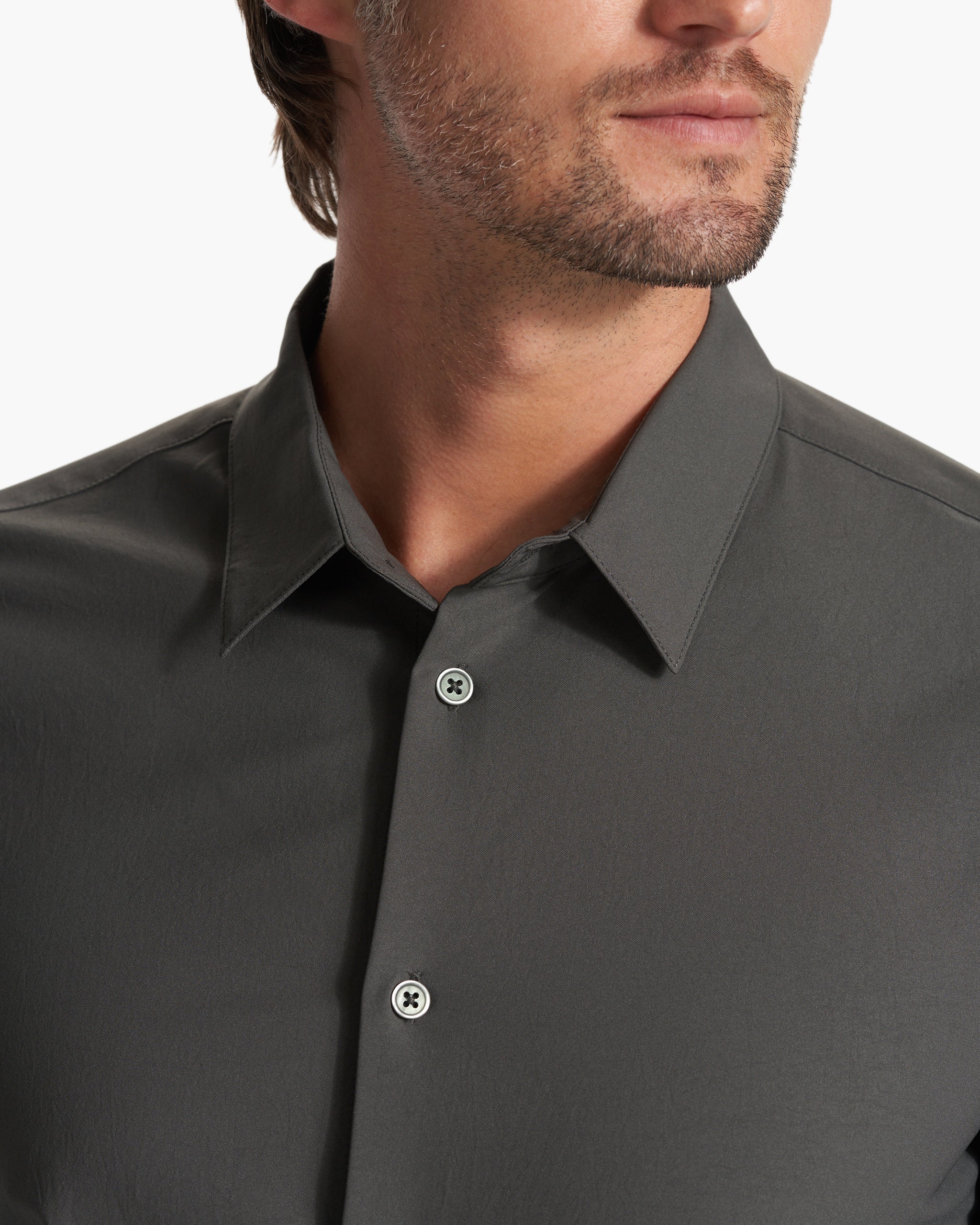 Long Sleeve Manhattan Button Down | Balsam