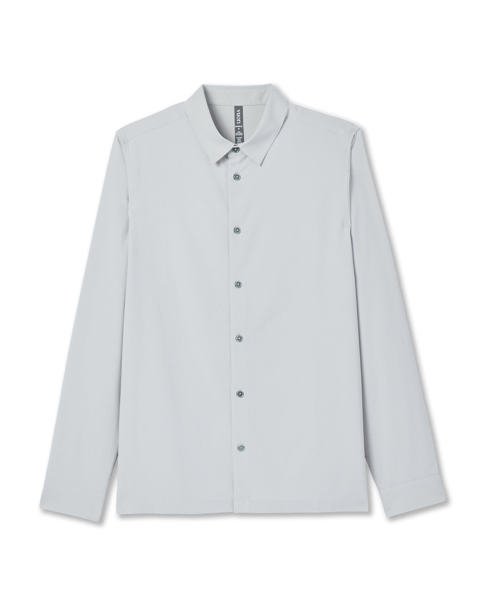 Long Sleeve Manhattan Button Down | Sky Grey