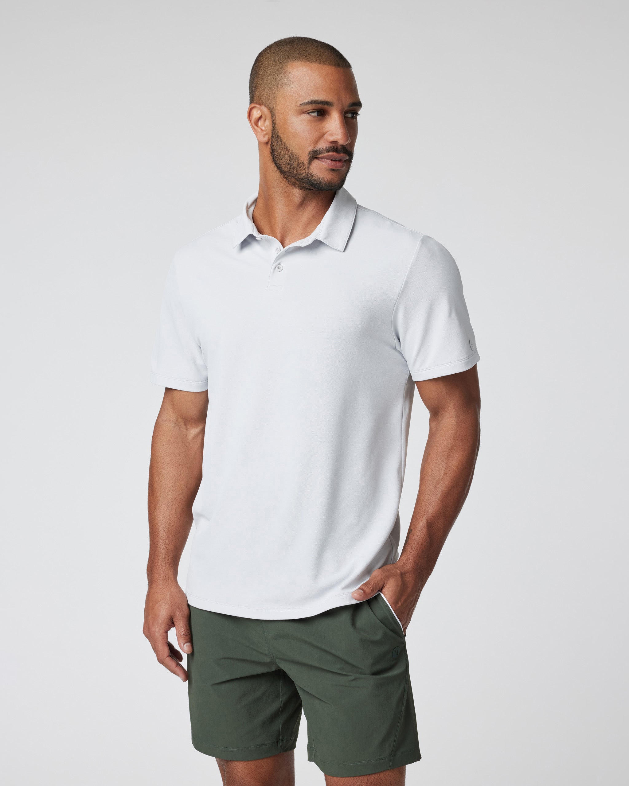 Gamepoint Polo | Frost Grey