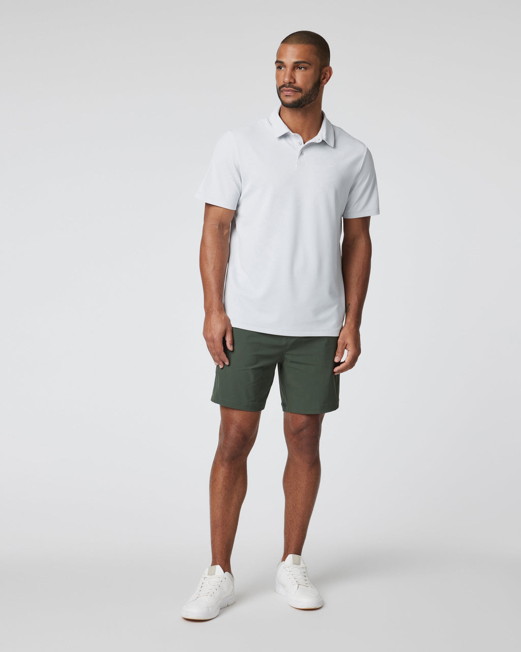 Gamepoint Polo | Frost Grey
