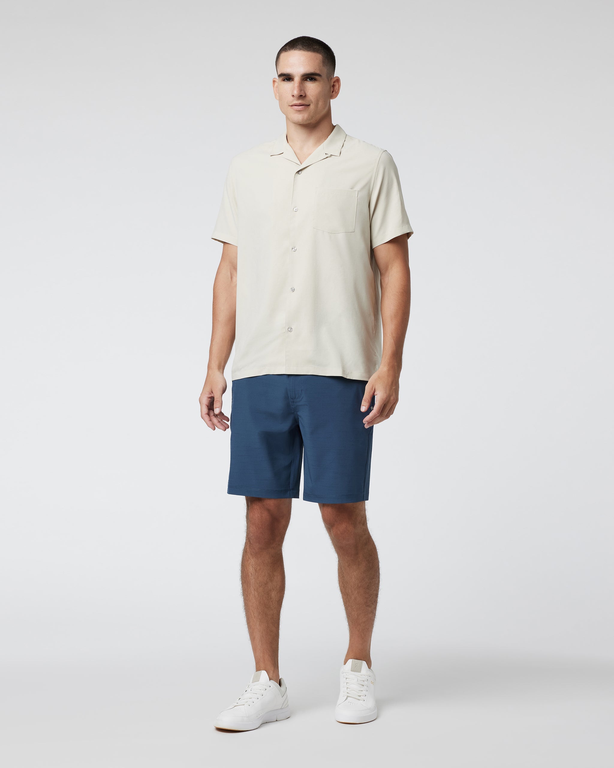 Seaport Button Down | Cashew Heather