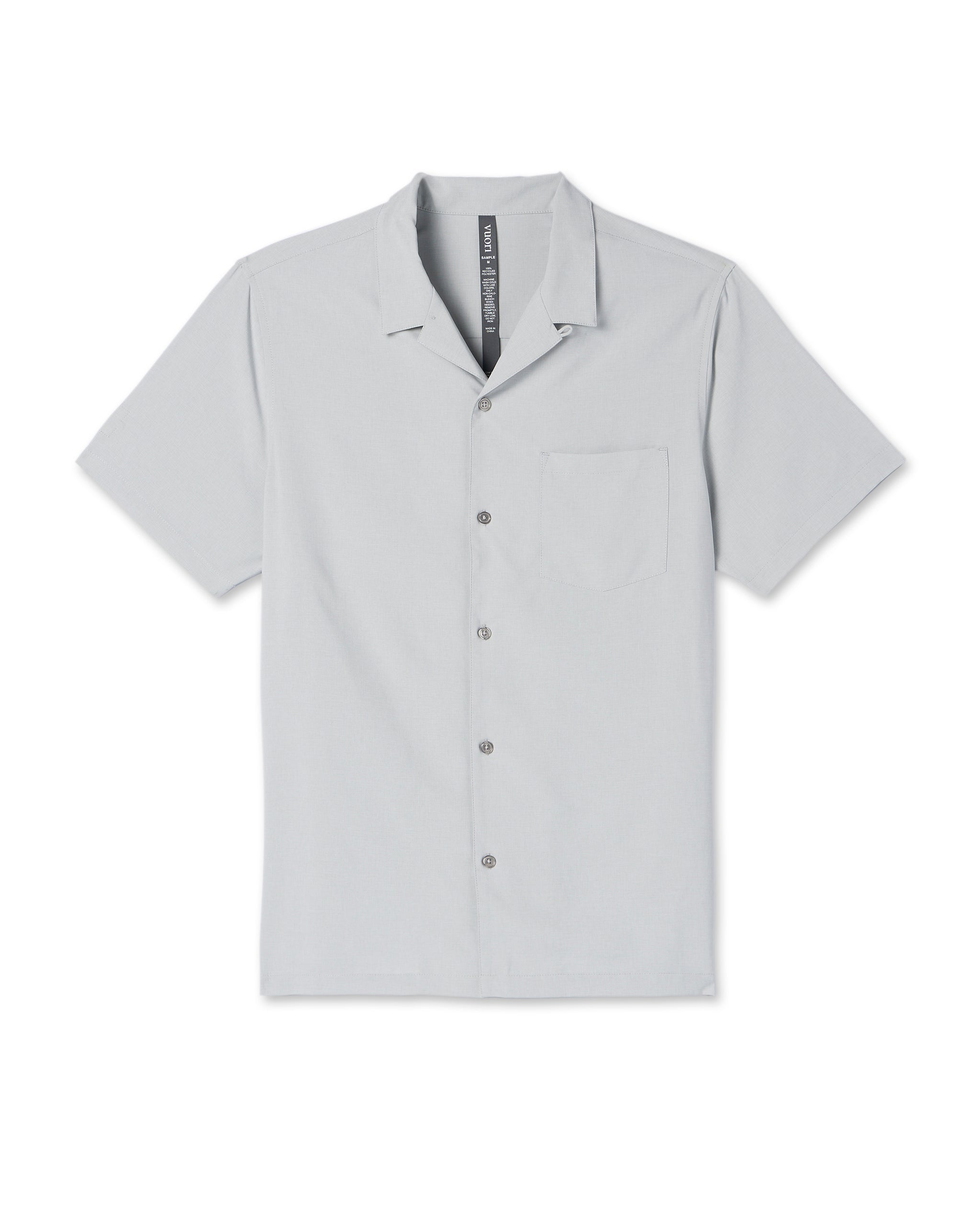 Seaport Button Down | Sky Grey Heather