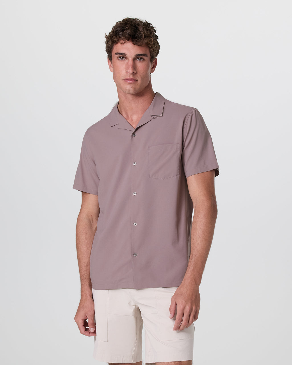 Seaport Button Down | Dark Umber Heather
