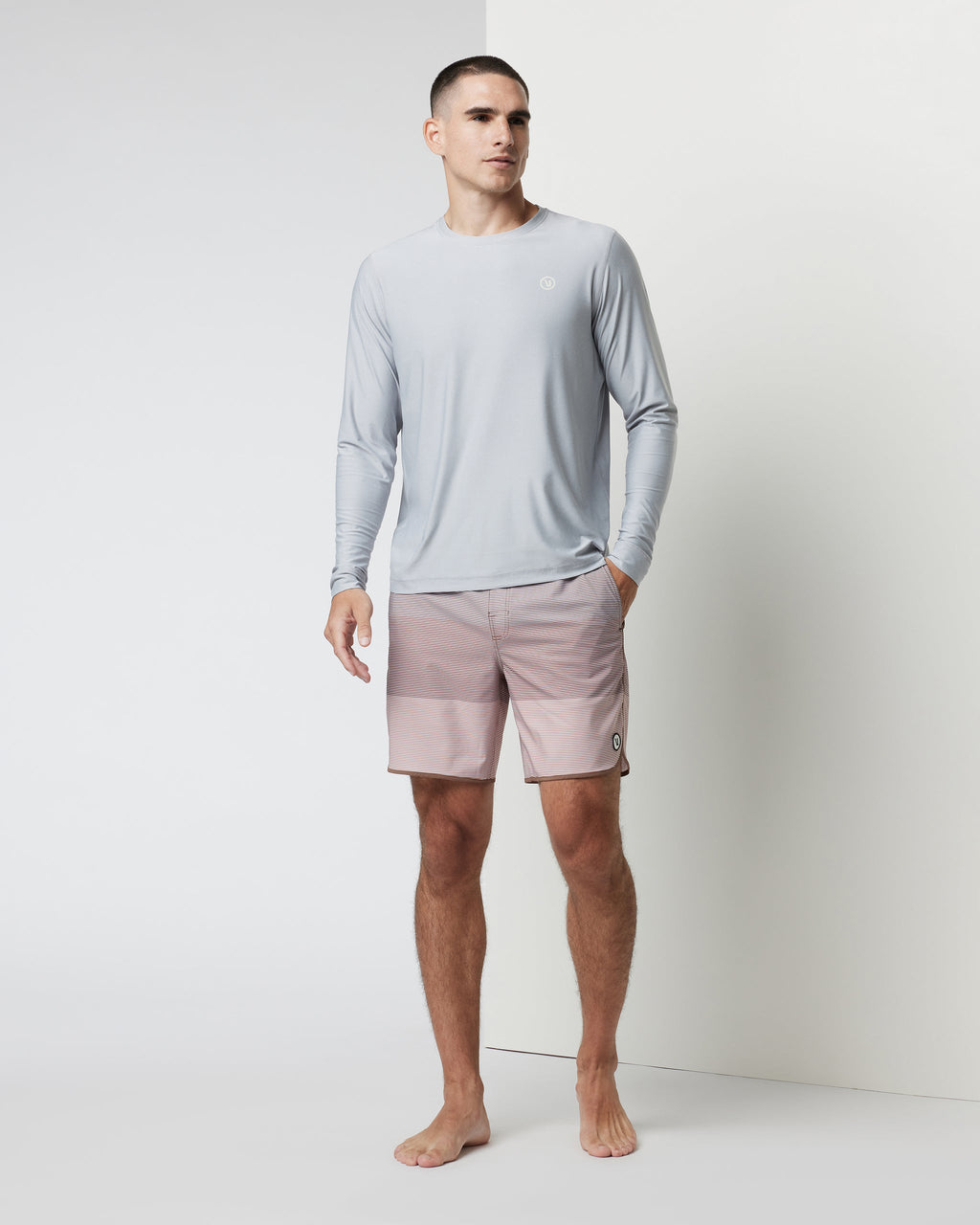 Uluwatu 24 Water Long Sleeve | Platinum Heather