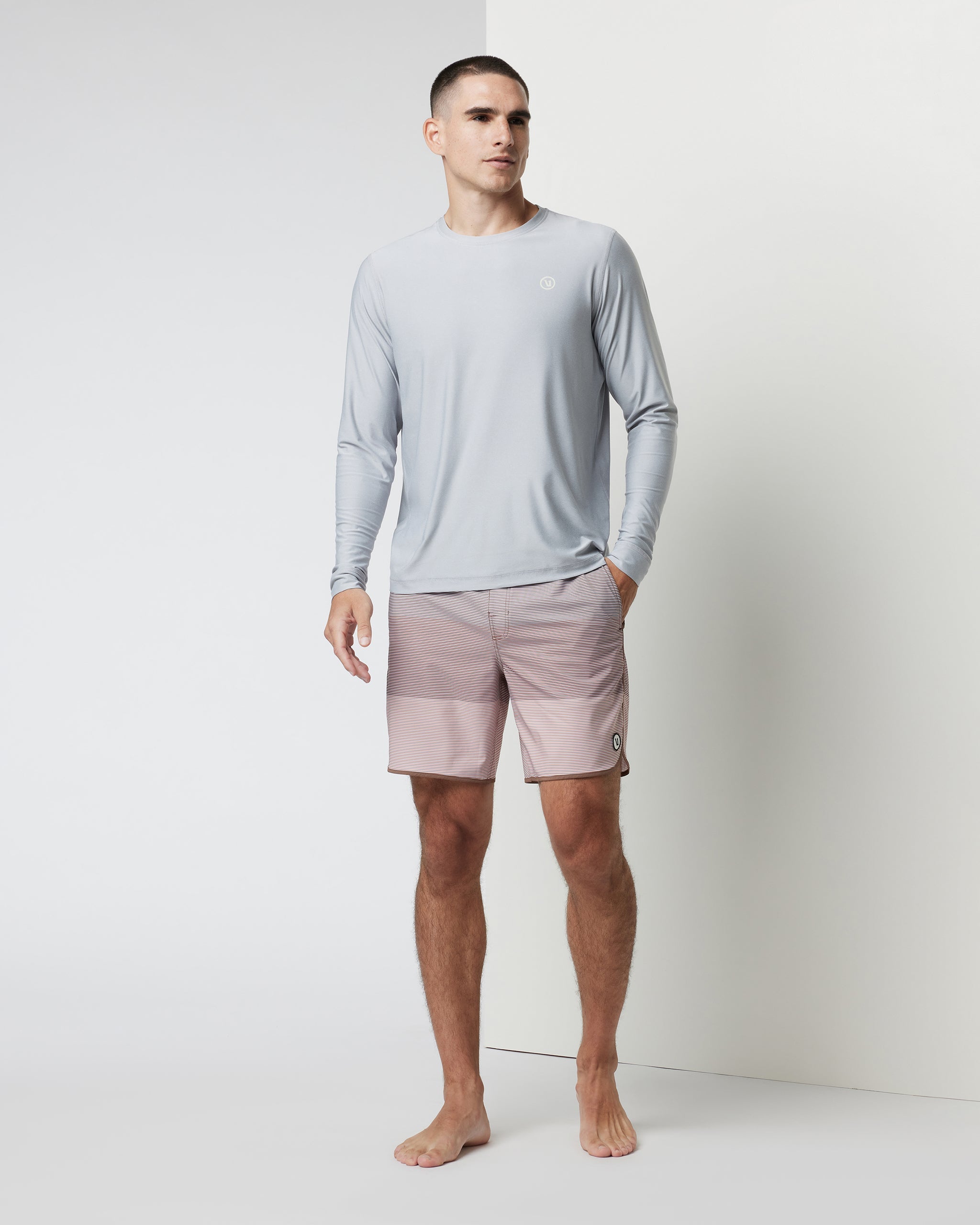 Uluwatu 24 Water Long Sleeve | Platinum Heather