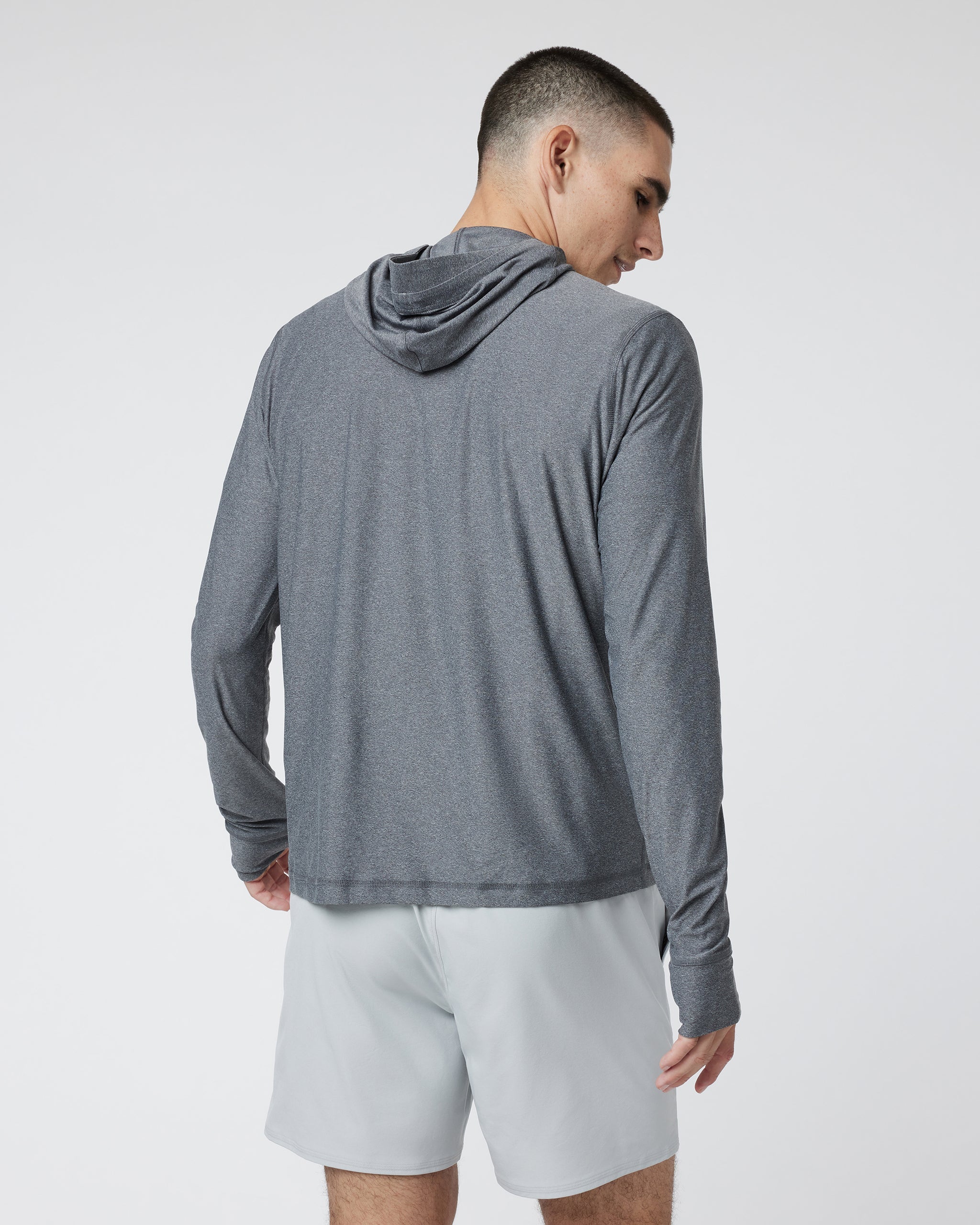 Uluwatu 24 Water Hoodie | Charcoal Heather