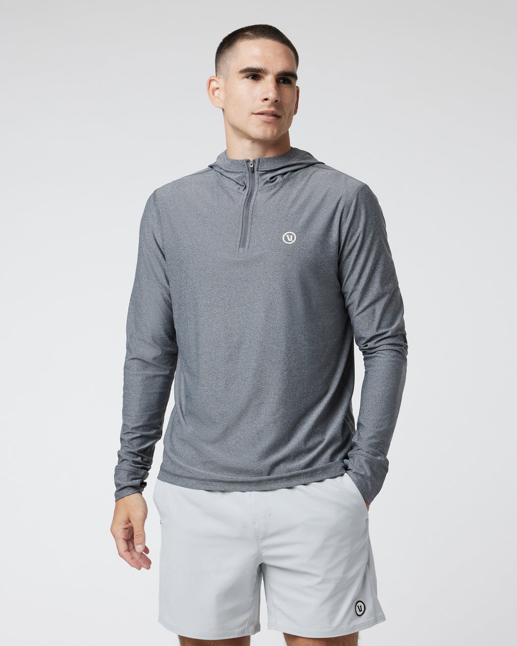 Uluwatu 24 Water Hoodie | Charcoal Heather