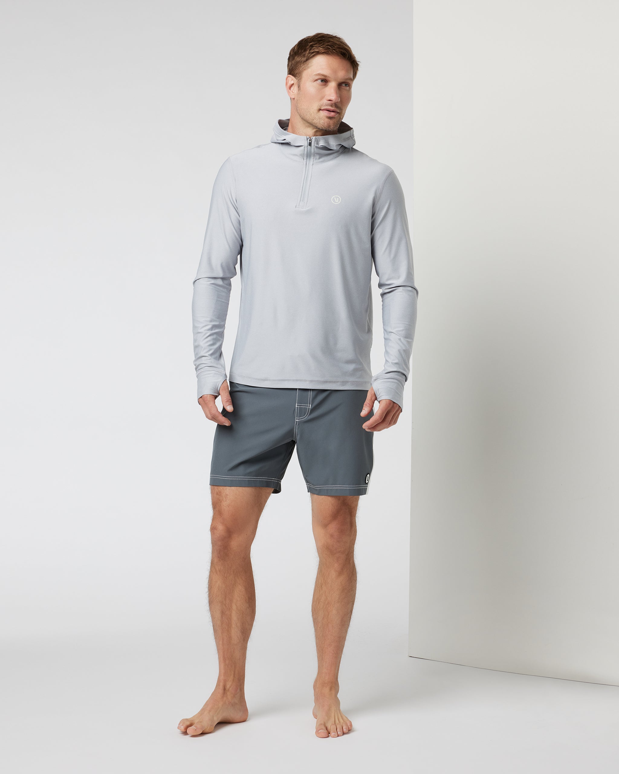 Uluwatu 24 Water Hoodie | Platinum Heather