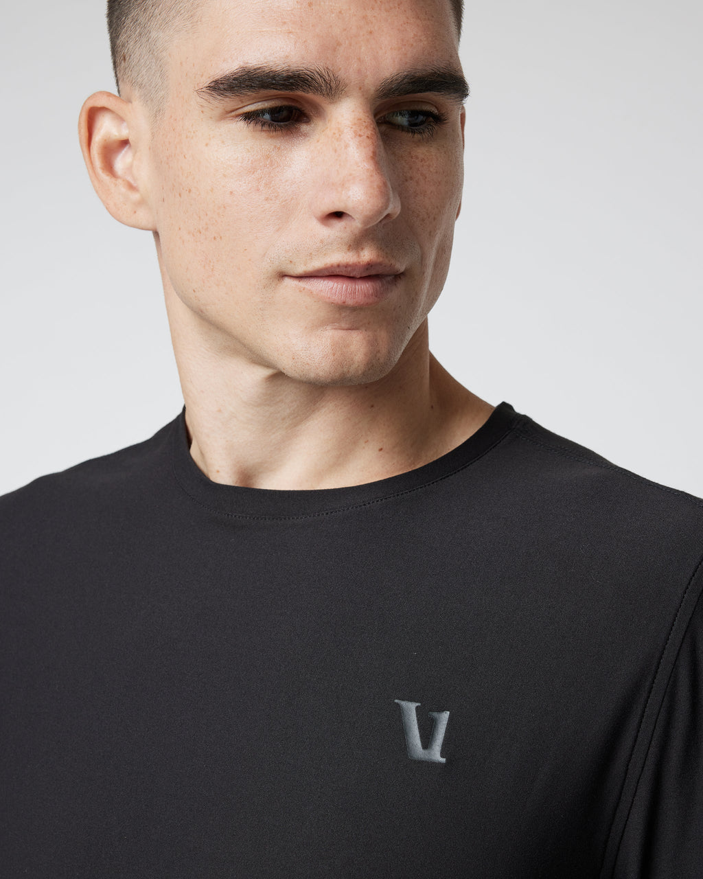 Long Sleeve Strato Graphic Tee | Black