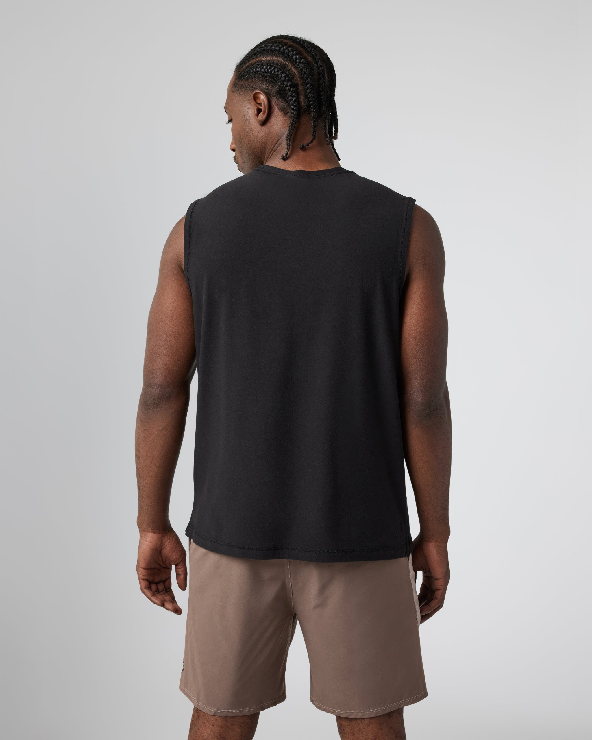 Strato Muscle Tee | Black