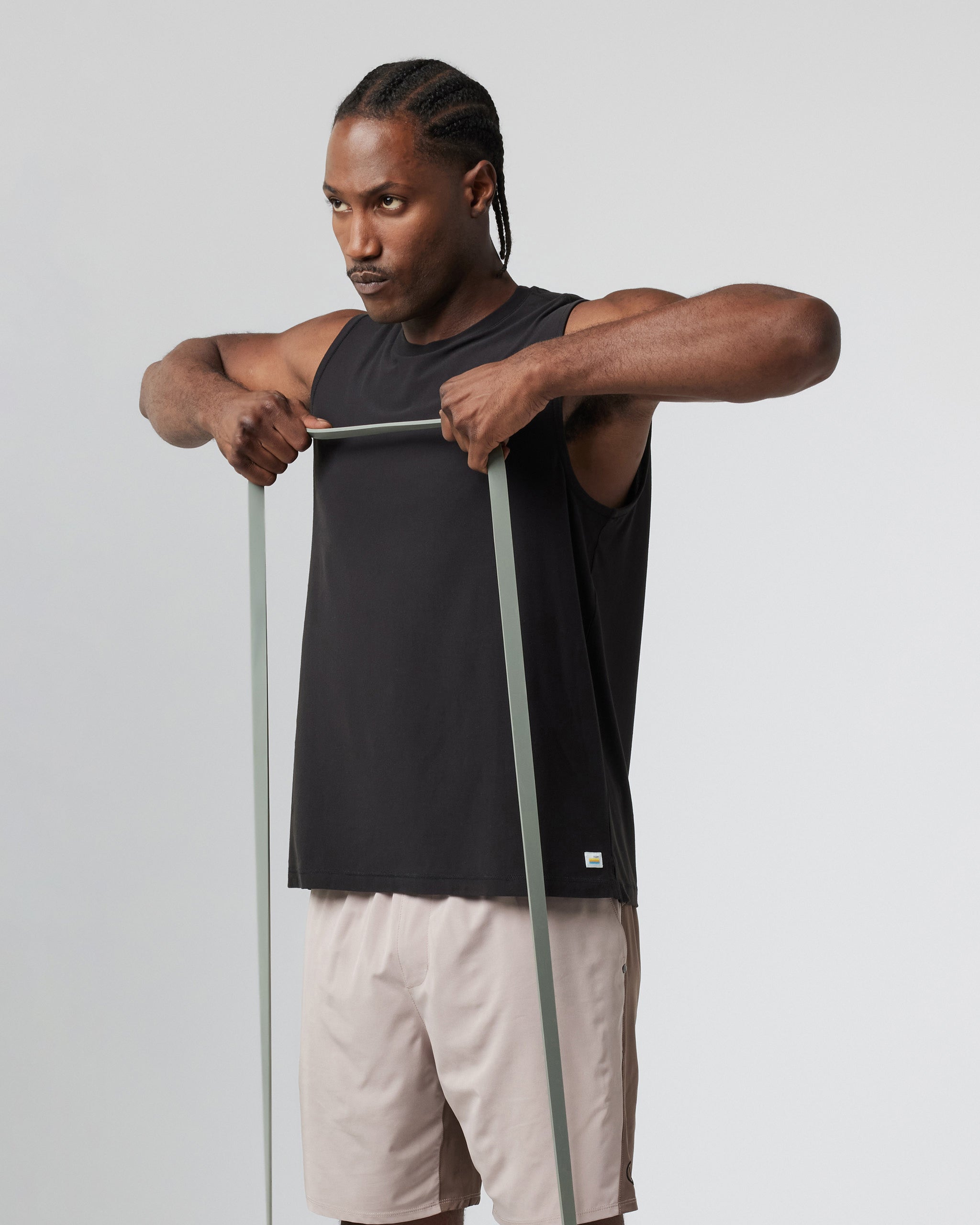 Strato Muscle Tee | Black