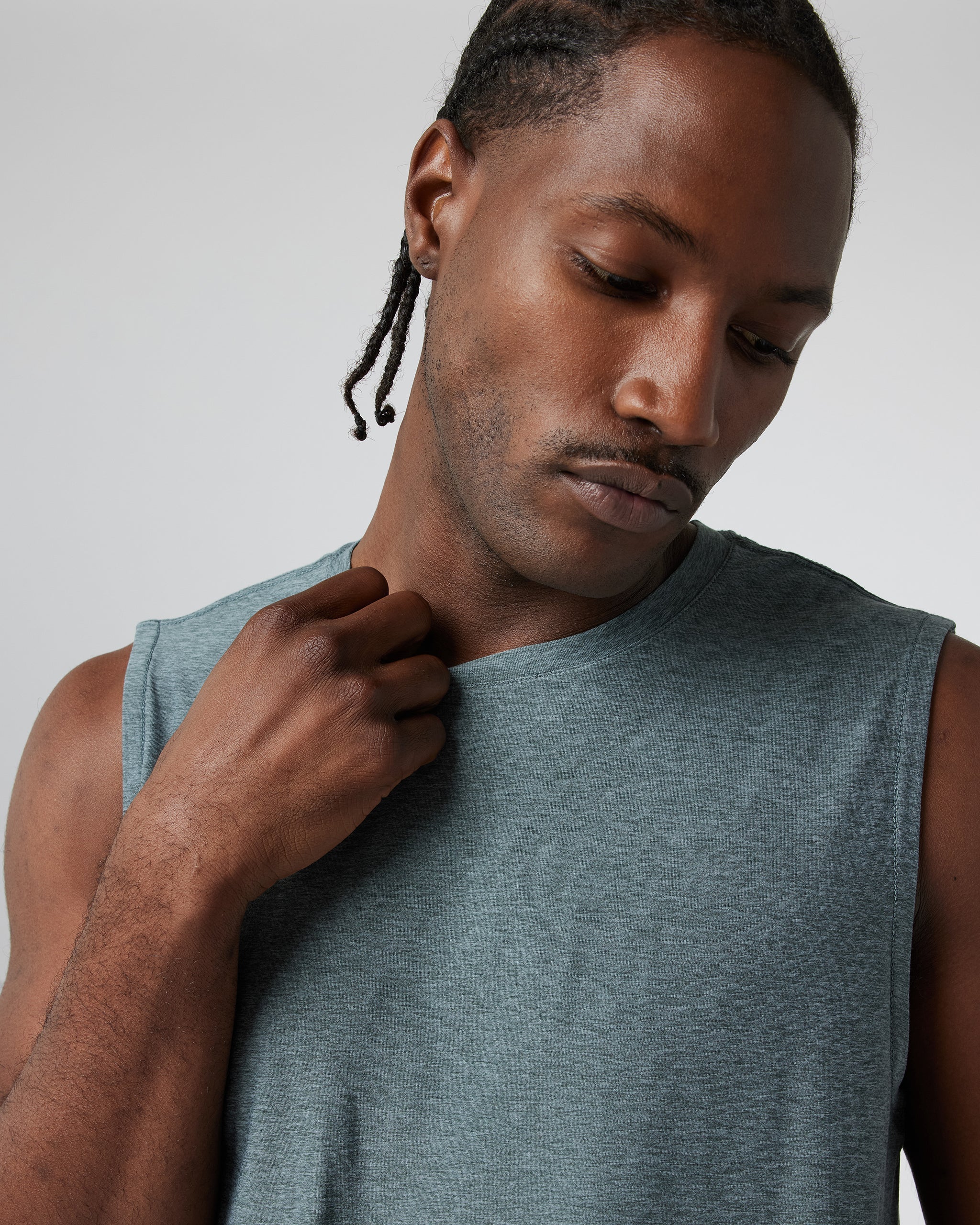 Strato Muscle Tee | Kashmir Heather