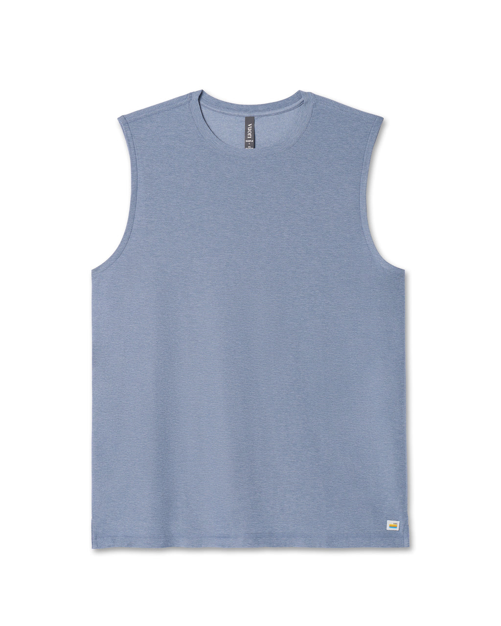 Strato Muscle Tee | Chambray Heather