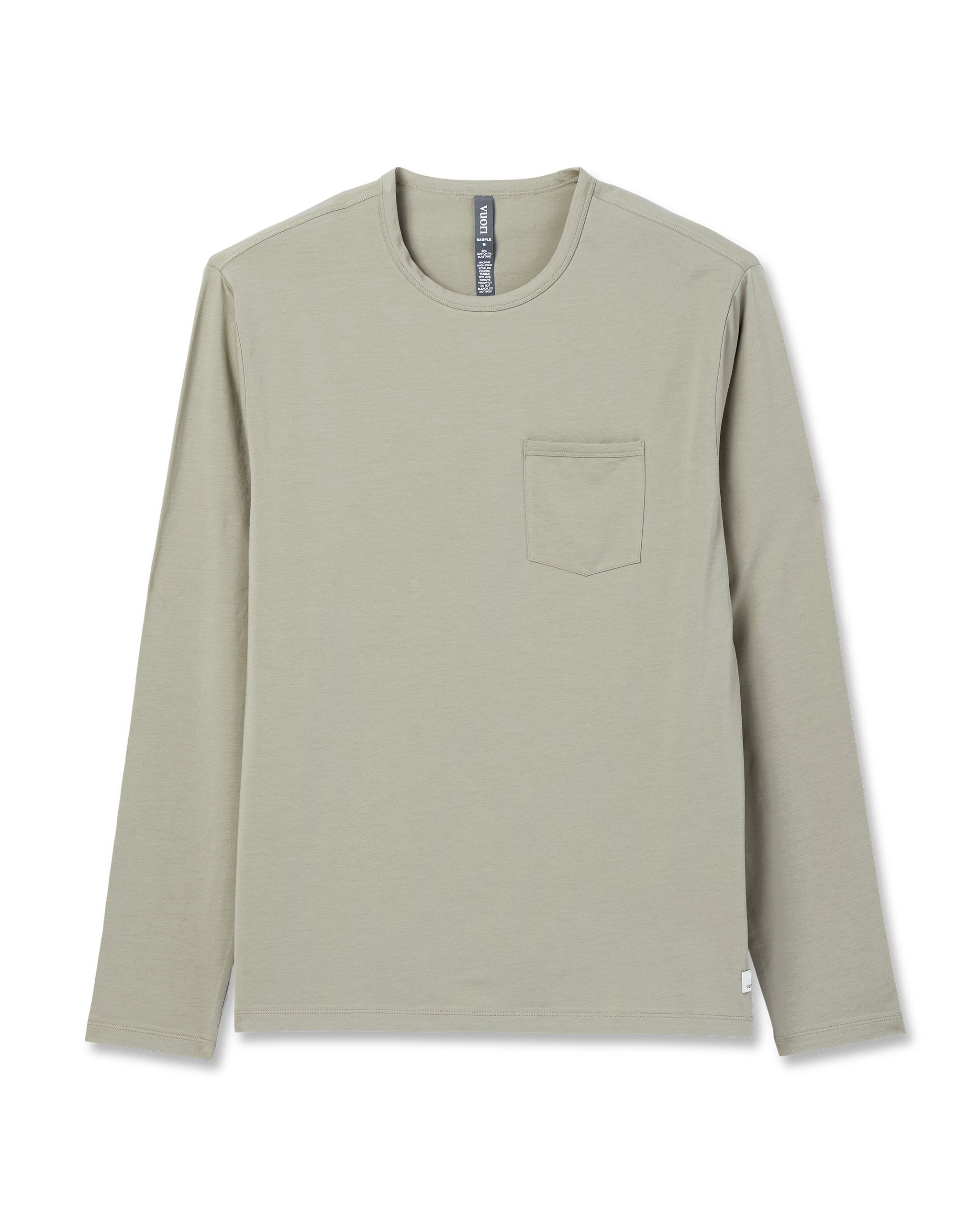 Long Sleeve Men's Feather Tee | Metal