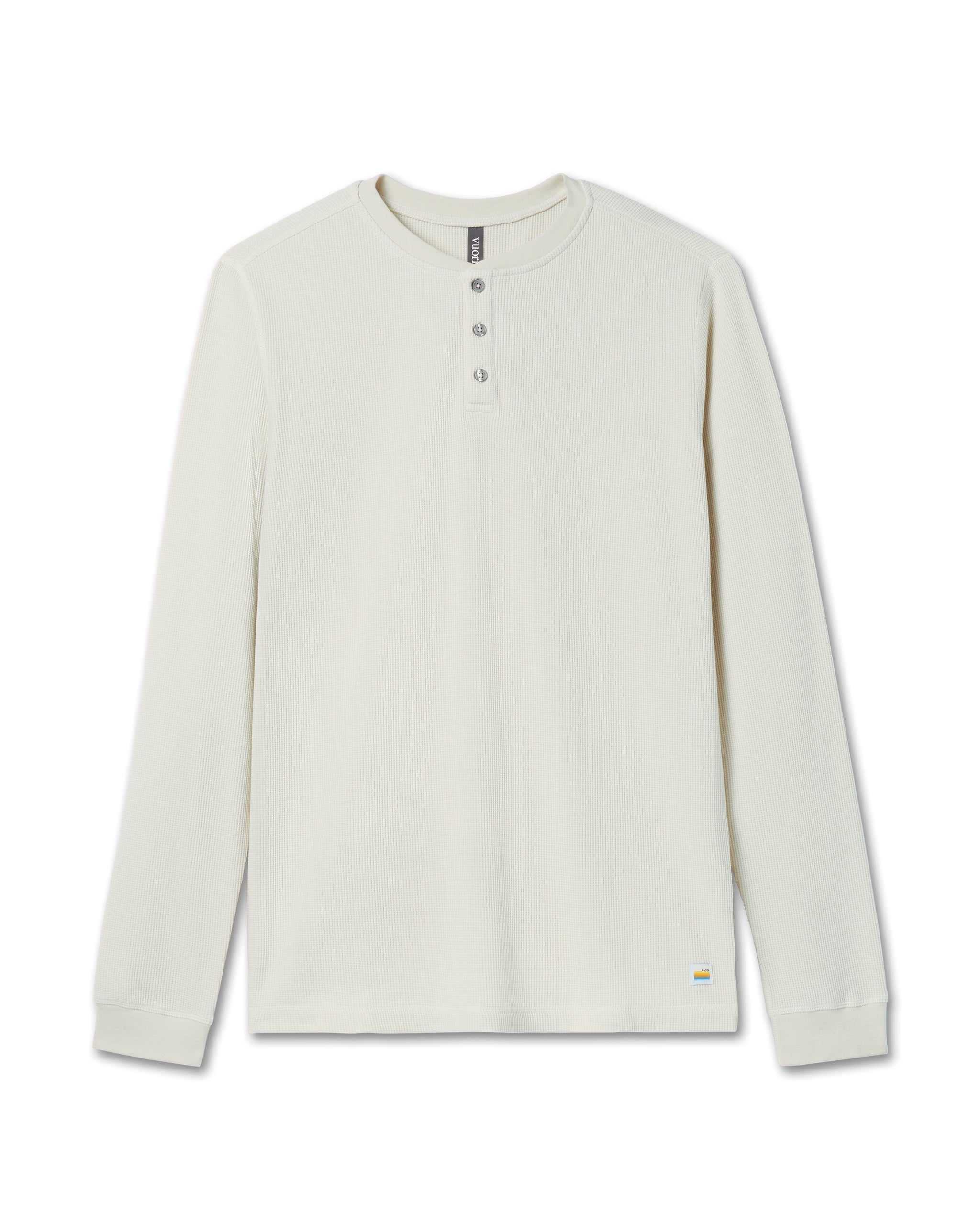 Waffle Henley | Bone