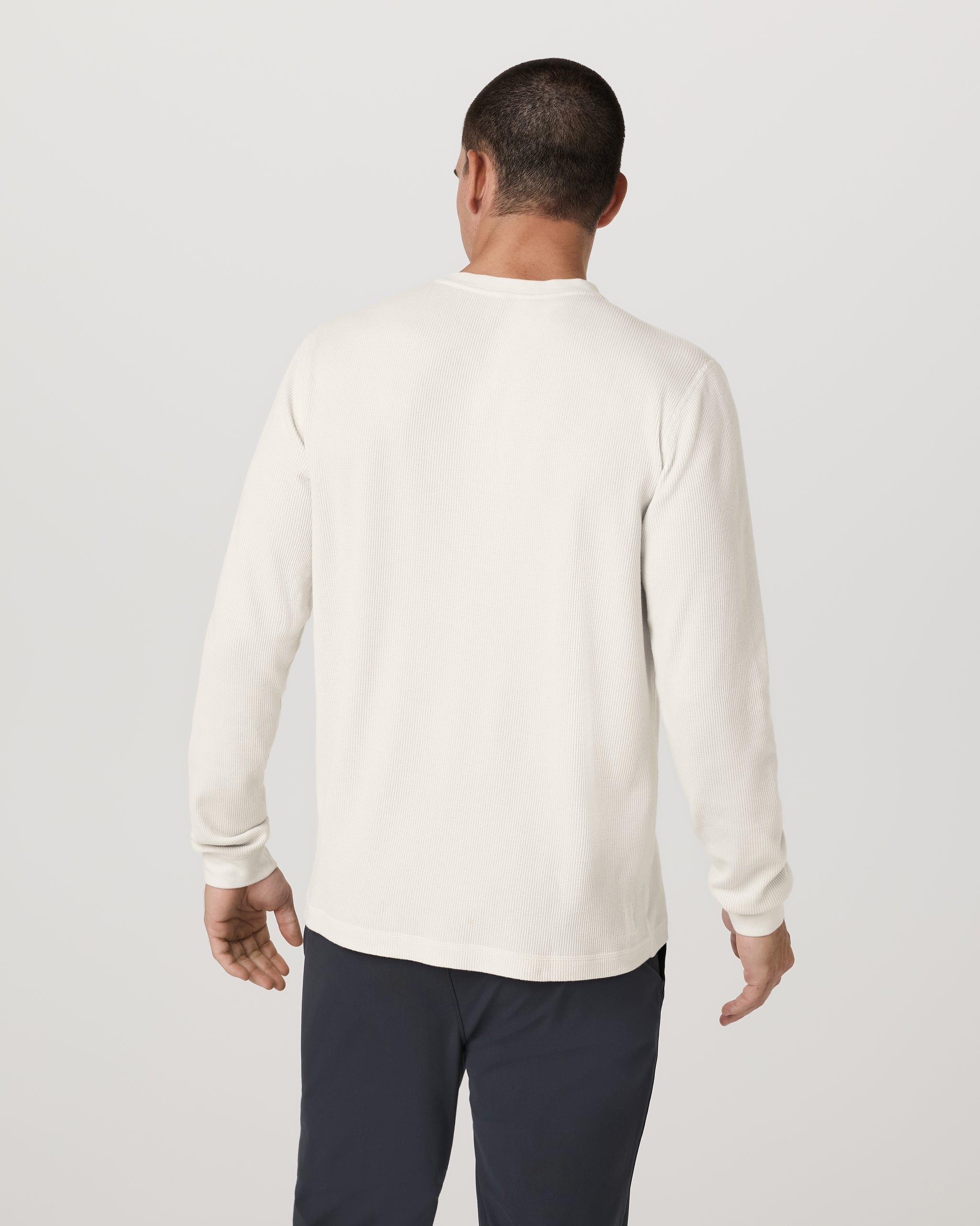 Waffle Henley | Marshmallow