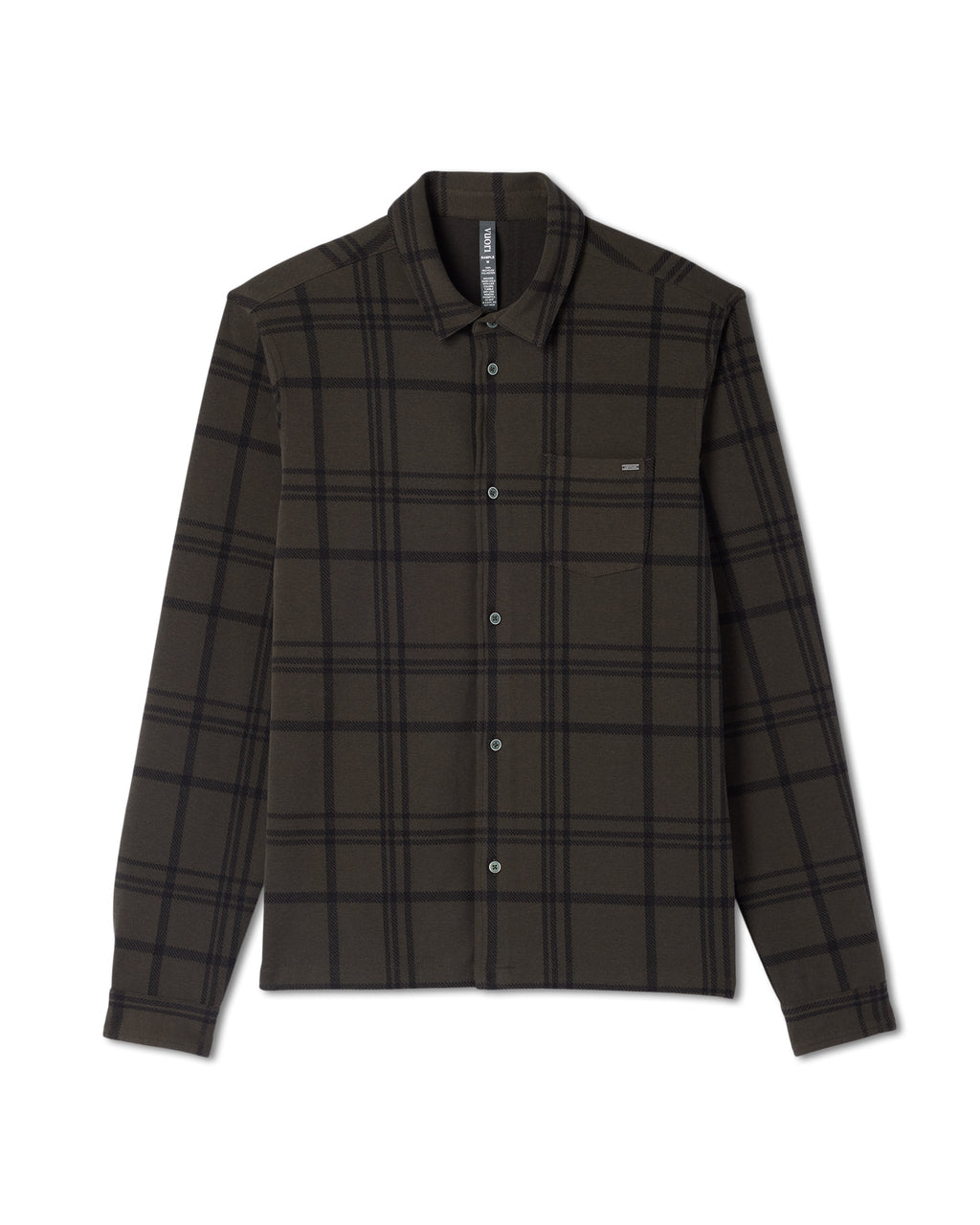 Seaview Plaid Button Down Shirt | Dark Oregano