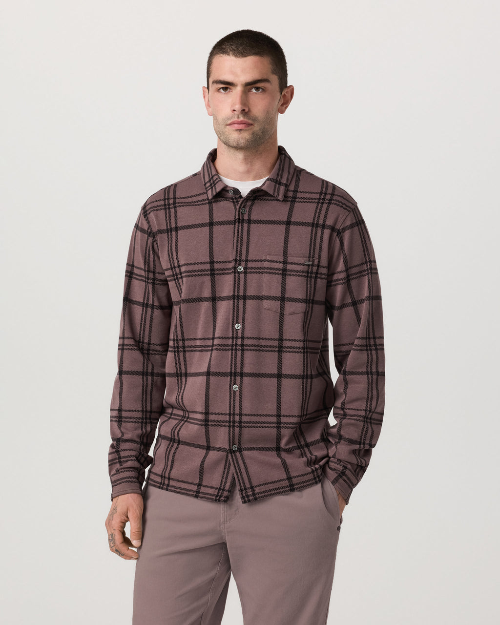 Seaview Plaid Button Down Shirt | Huckleberry
