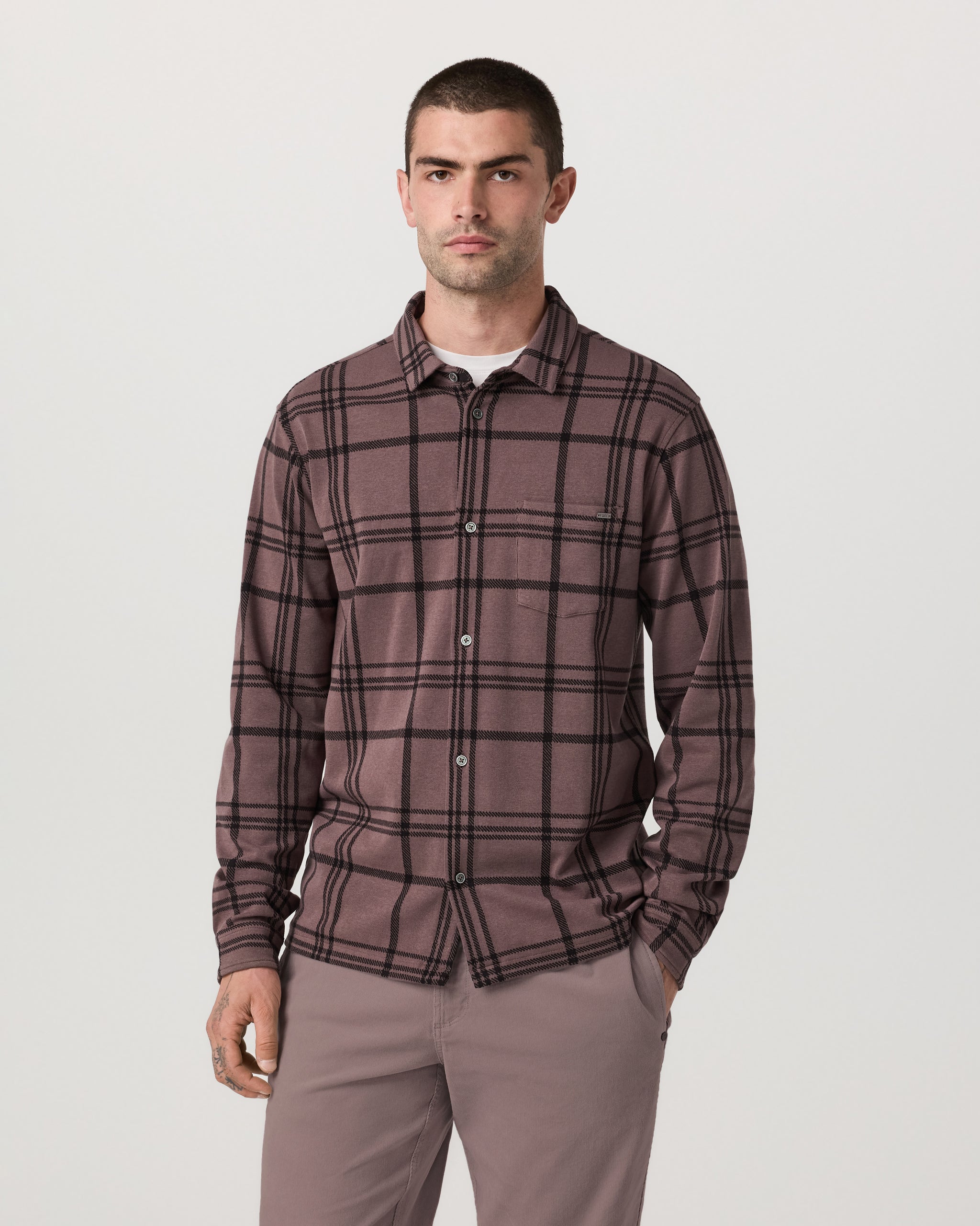 Seaview Plaid Button Down Shirt | Huckleberry