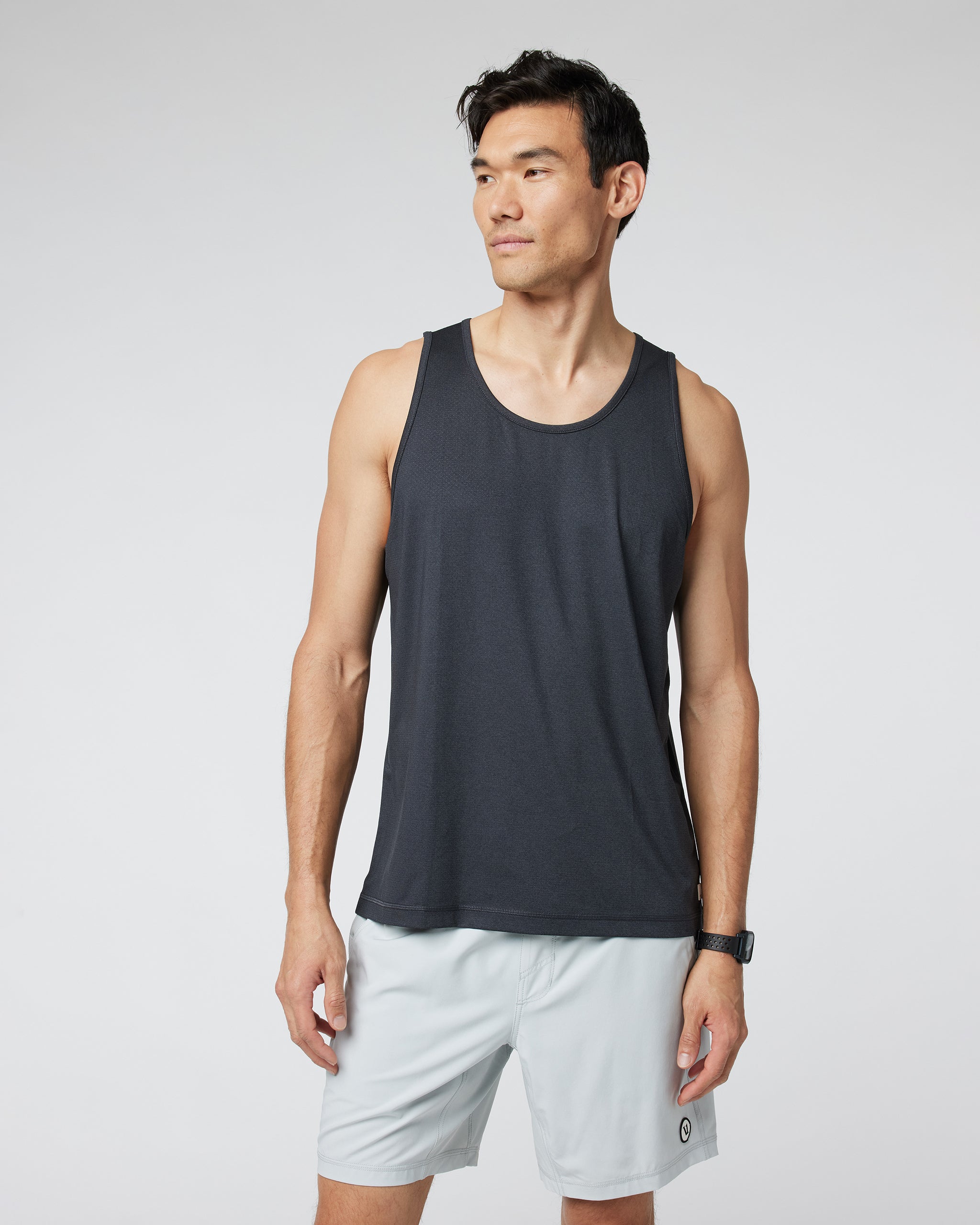 Tradewind Performance Tank 2.0 | Black Heather