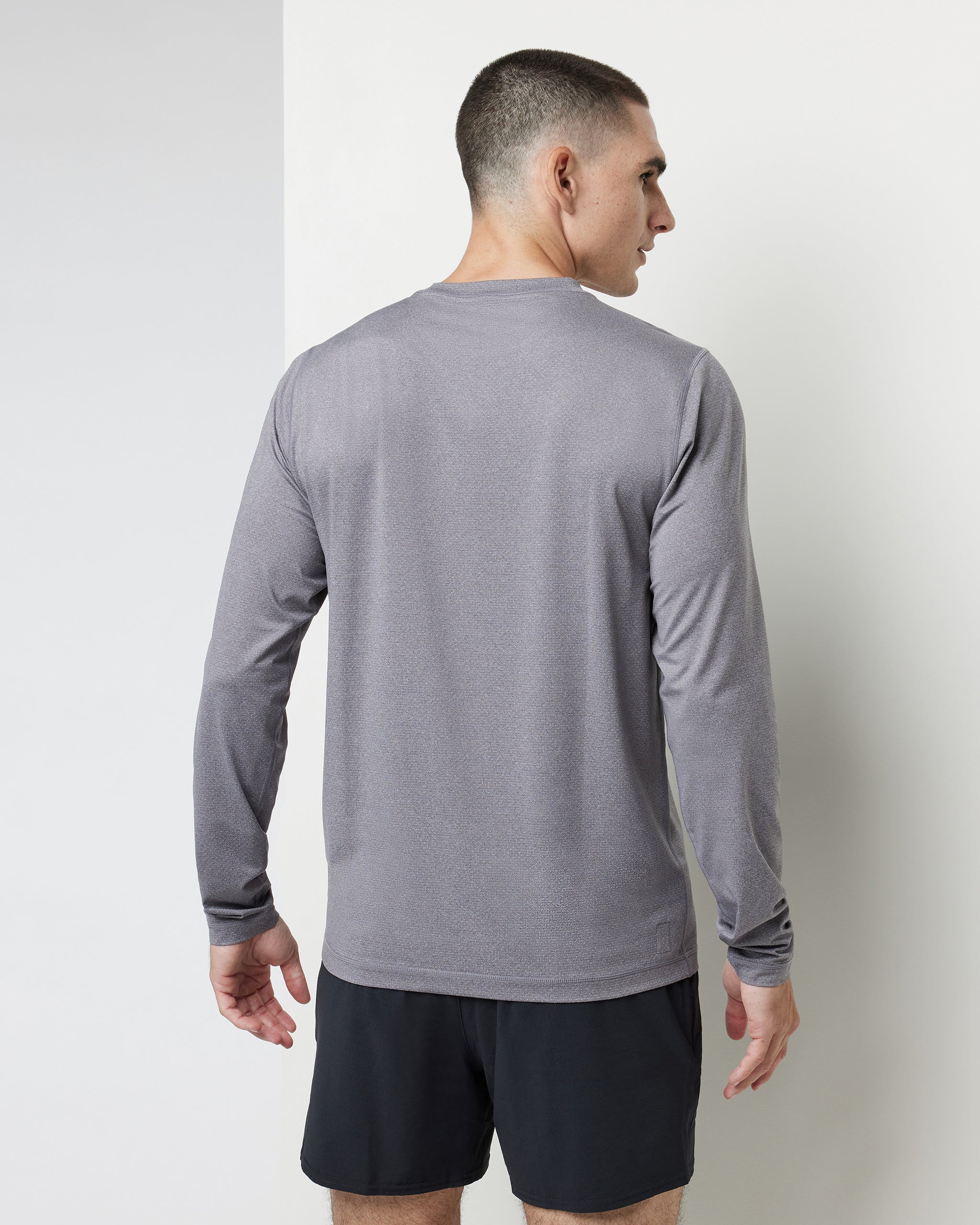 Long Sleeve Tradewind Performance Tee 2.0 | Port Heather