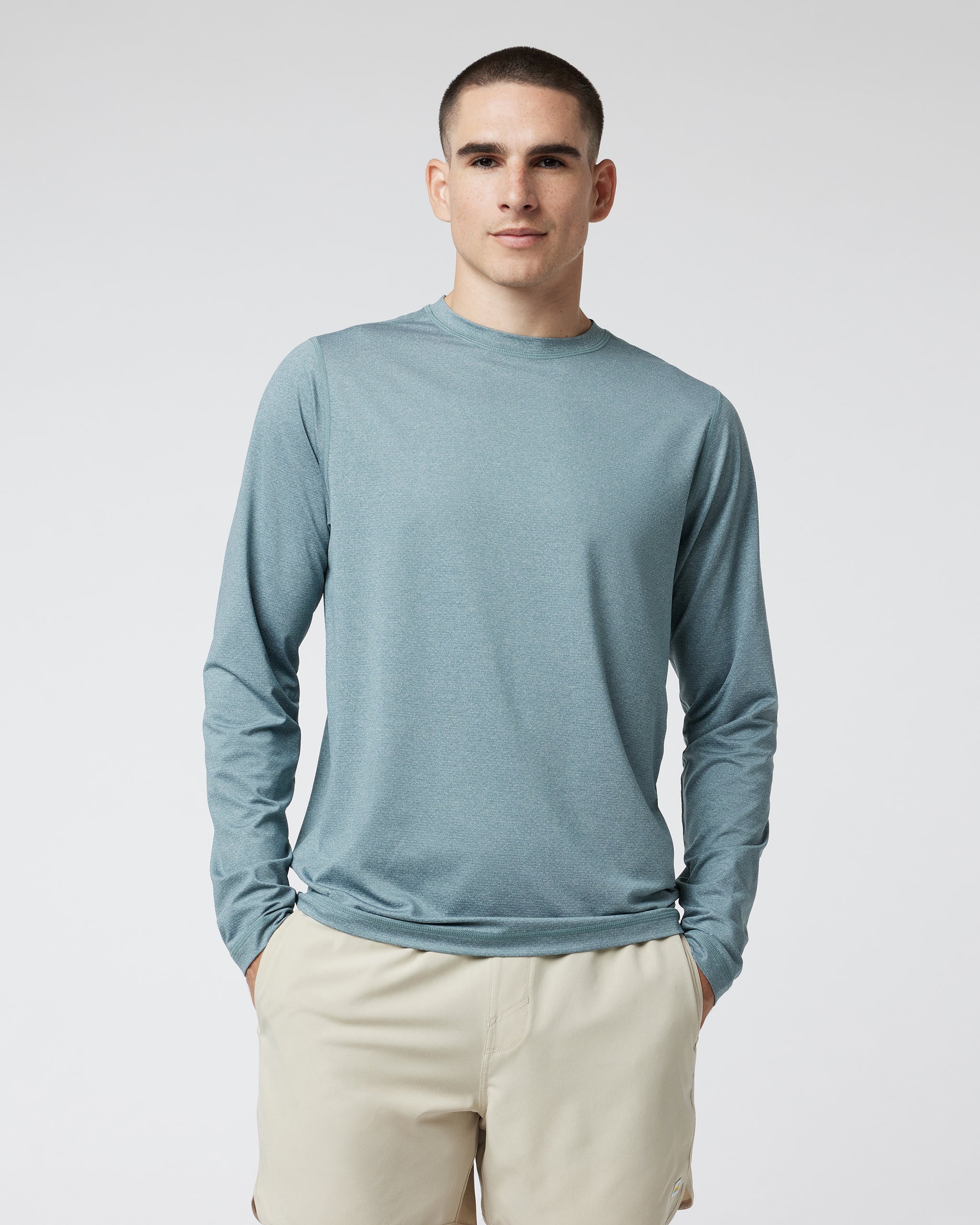 Long Sleeve Tradewind Performance Tee 2.0 | Kashmir Heather