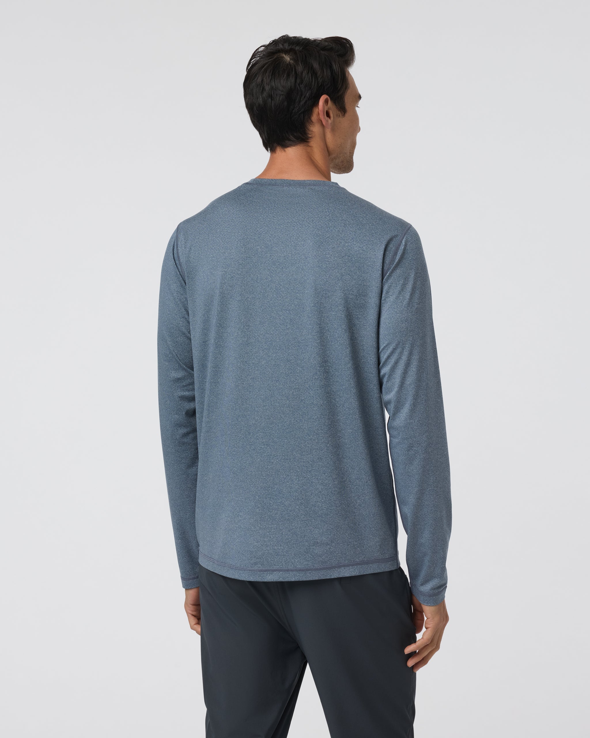 Long Sleeve Tradewind Performance Tee 2.0 | Pacific Heather