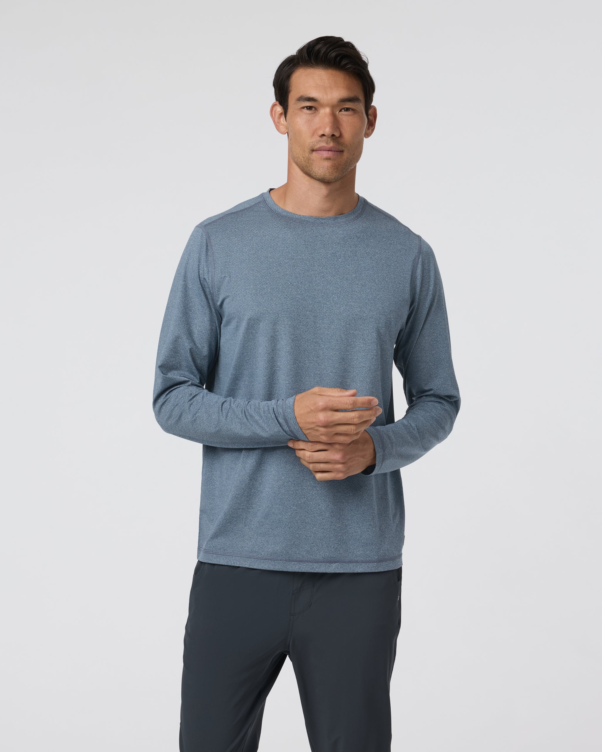 Long Sleeve Tradewind Performance Tee 2.0 | Pacific Heather