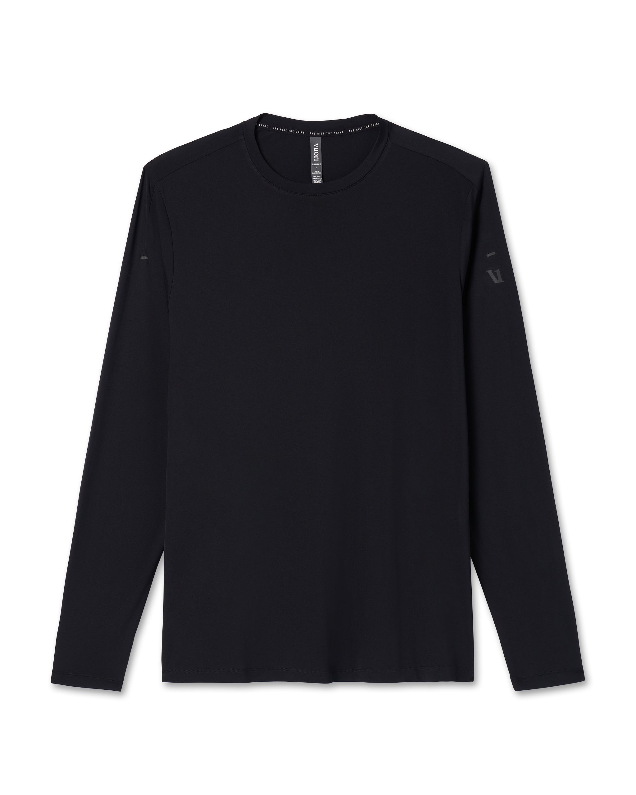 Long Sleeve Terra Run Tee | Black
