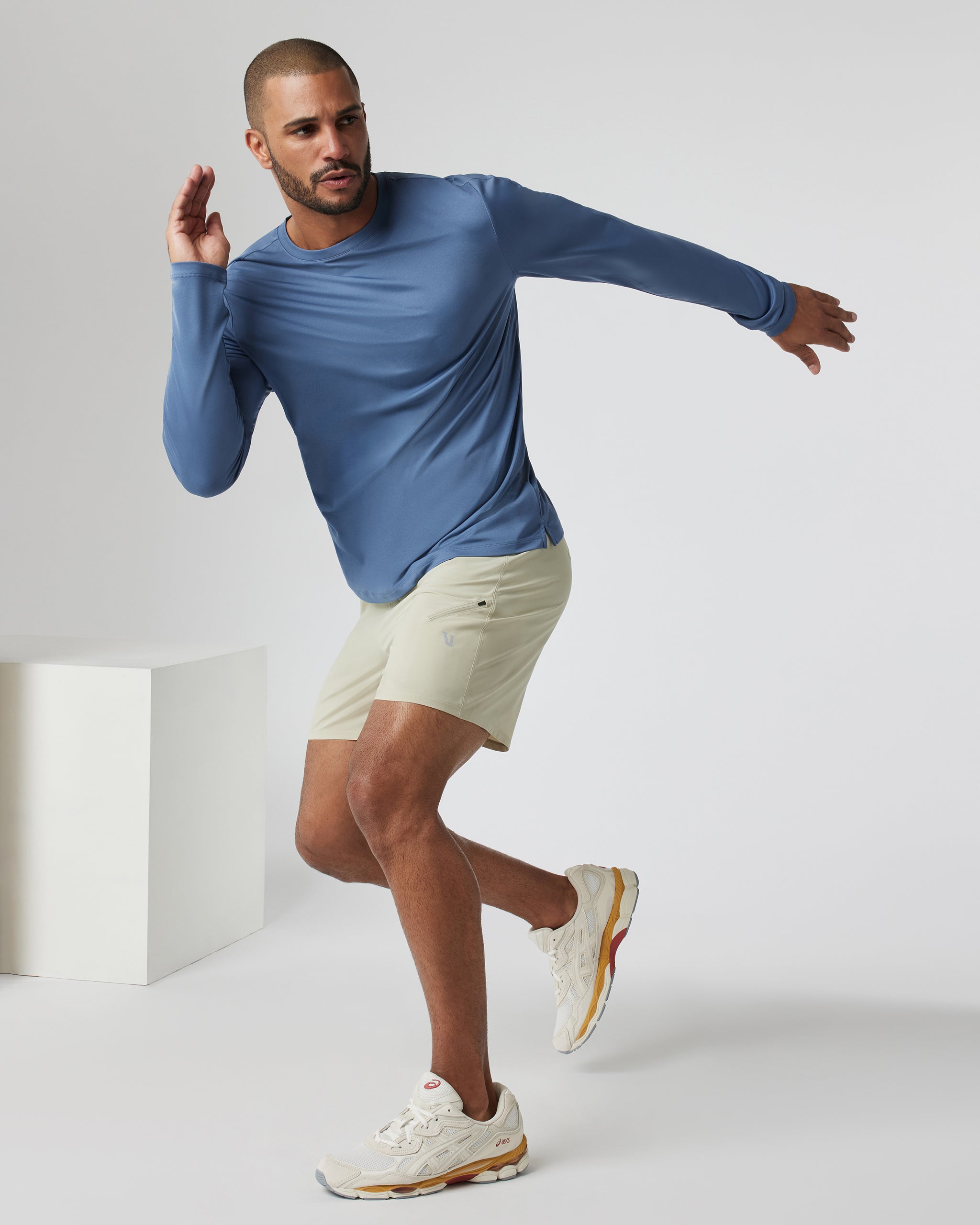 Long Sleeve Terra Run Tee | Nautilus