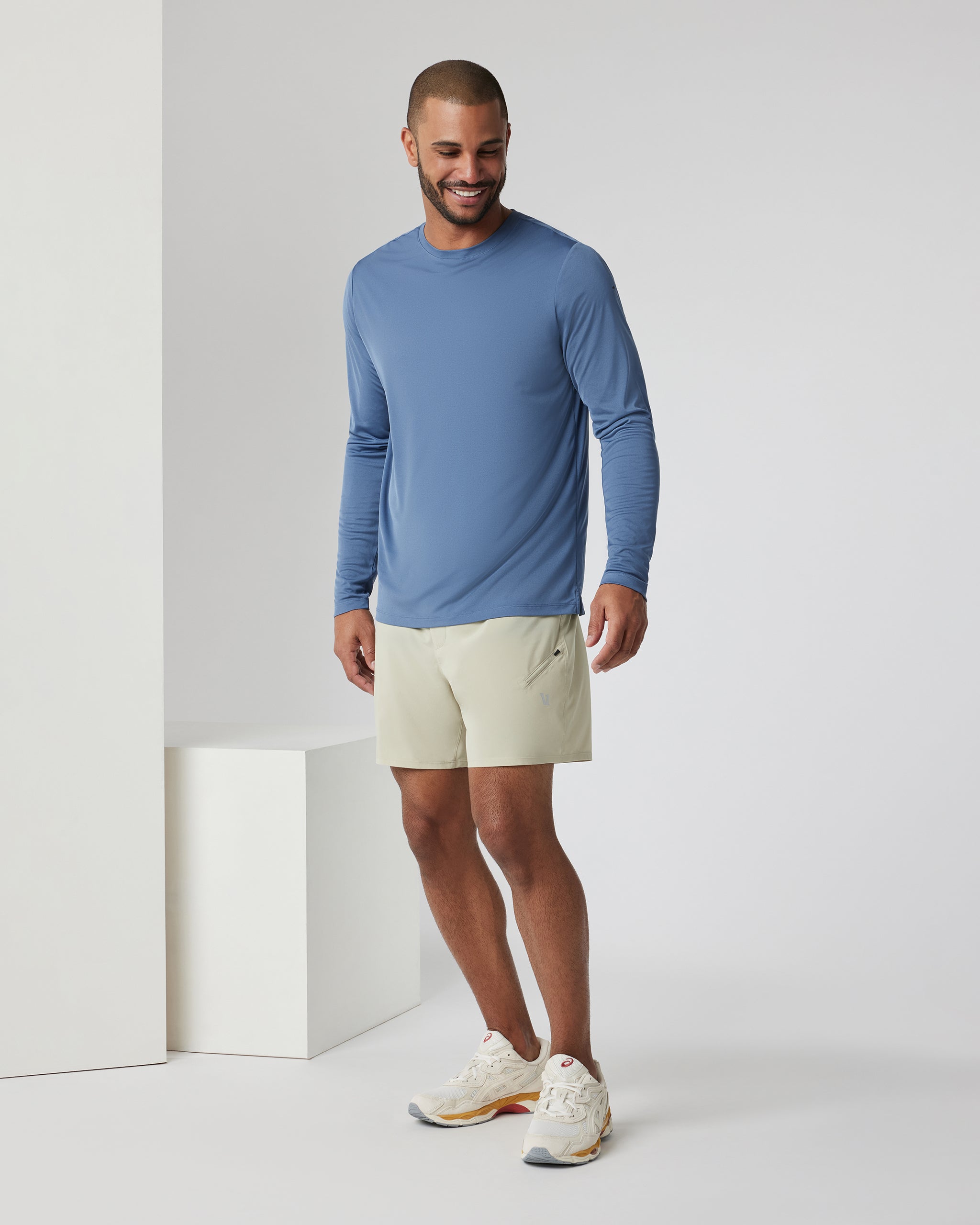 Long Sleeve Terra Run Tee | Nautilus
