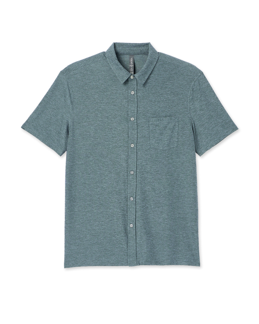 Short Sleeve Strato Button Down | Kashmir Heather